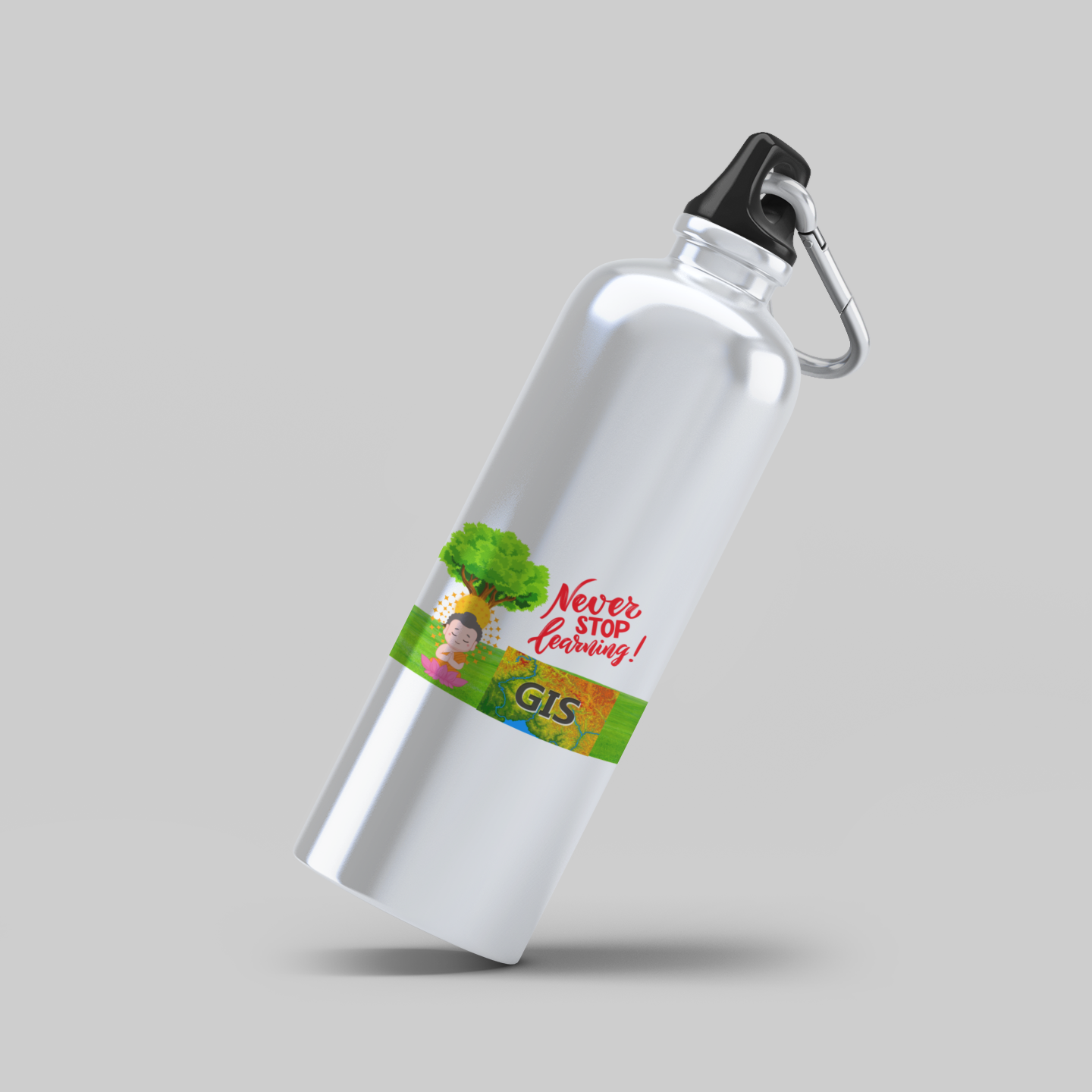 NEVER STOP LEARNING BOTTLE