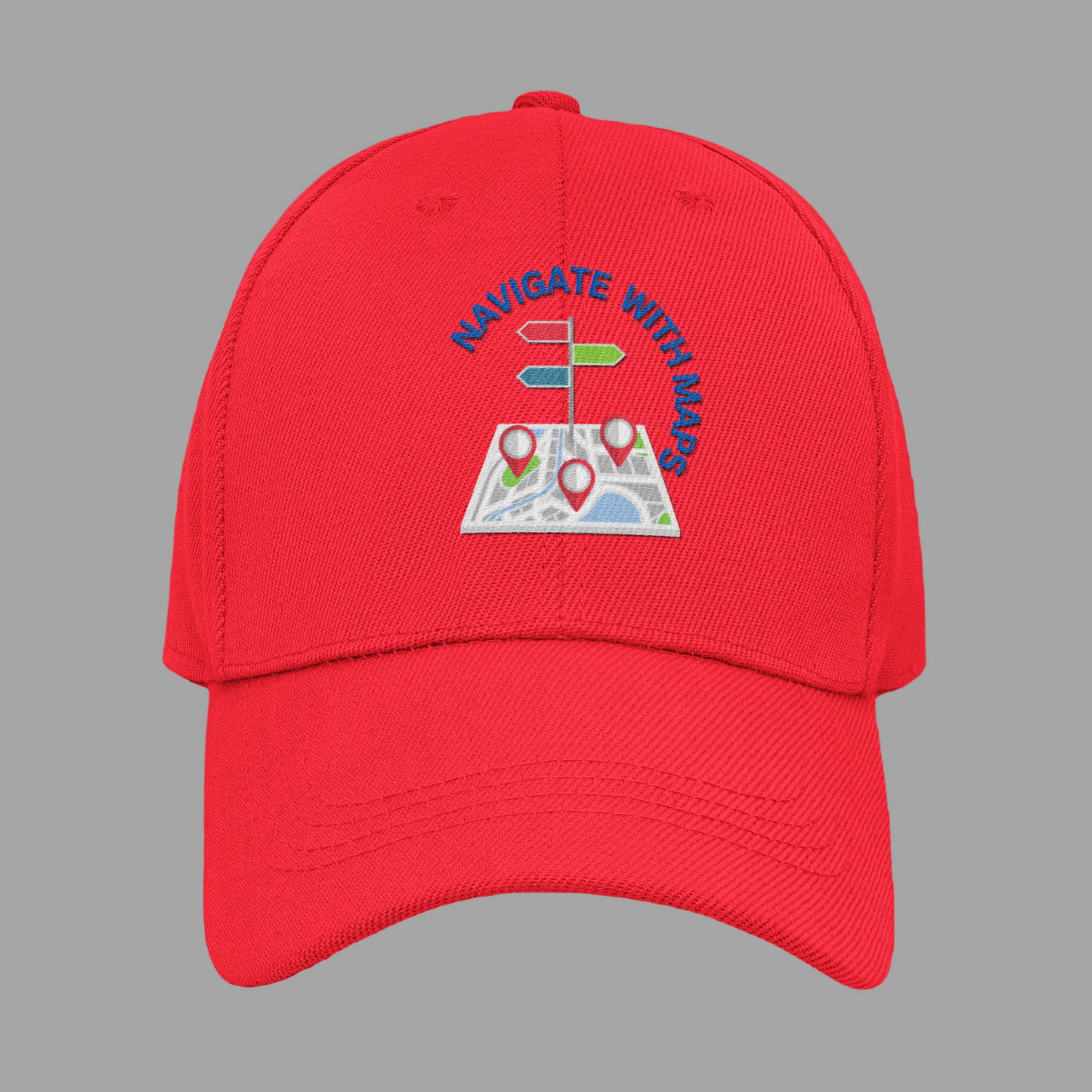 NAVIGATE WITH MAPS CAP ๐งข