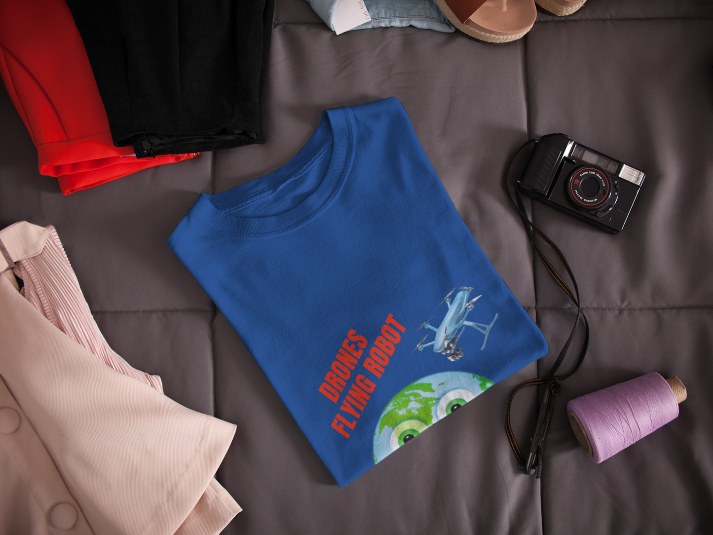 Drones Flying ✈ Robot 🤖 T shirt