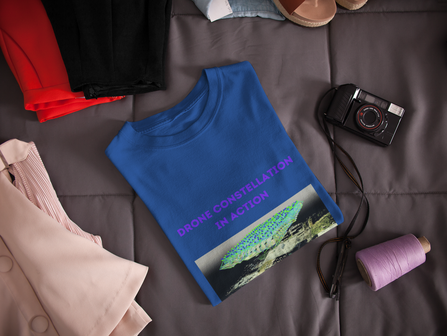 DRONES ACTION T SHIRT