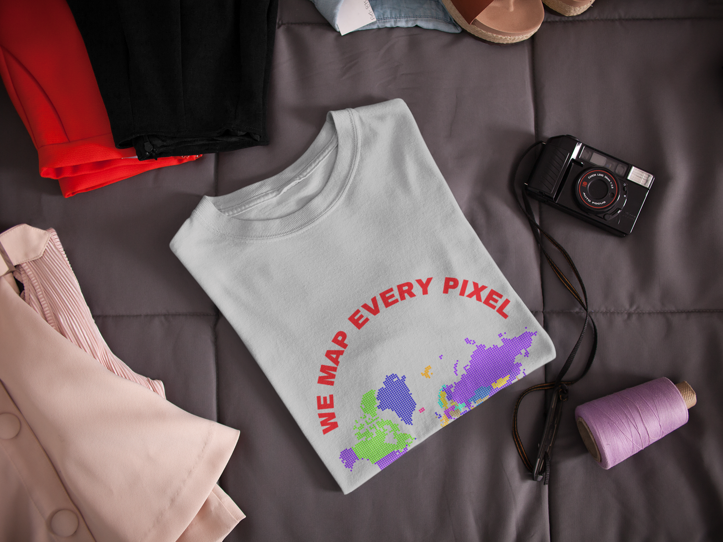 WE MAP EVERY PIXEL T SHIRT