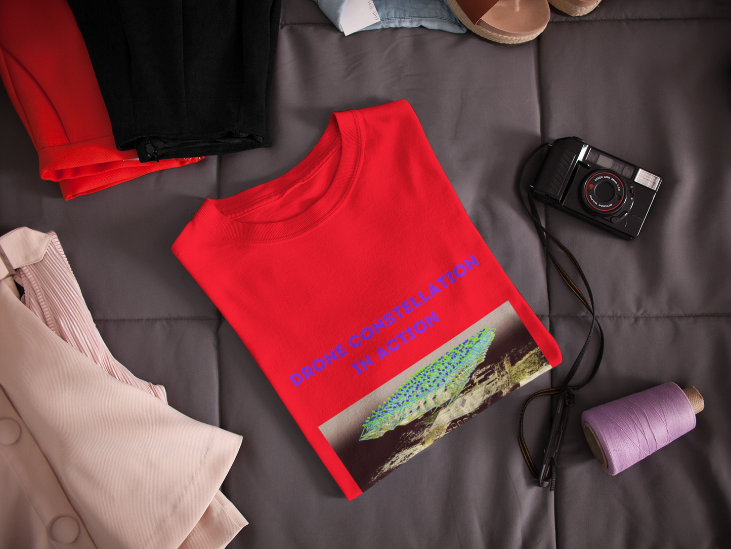 DRONES ACTION T SHIRT