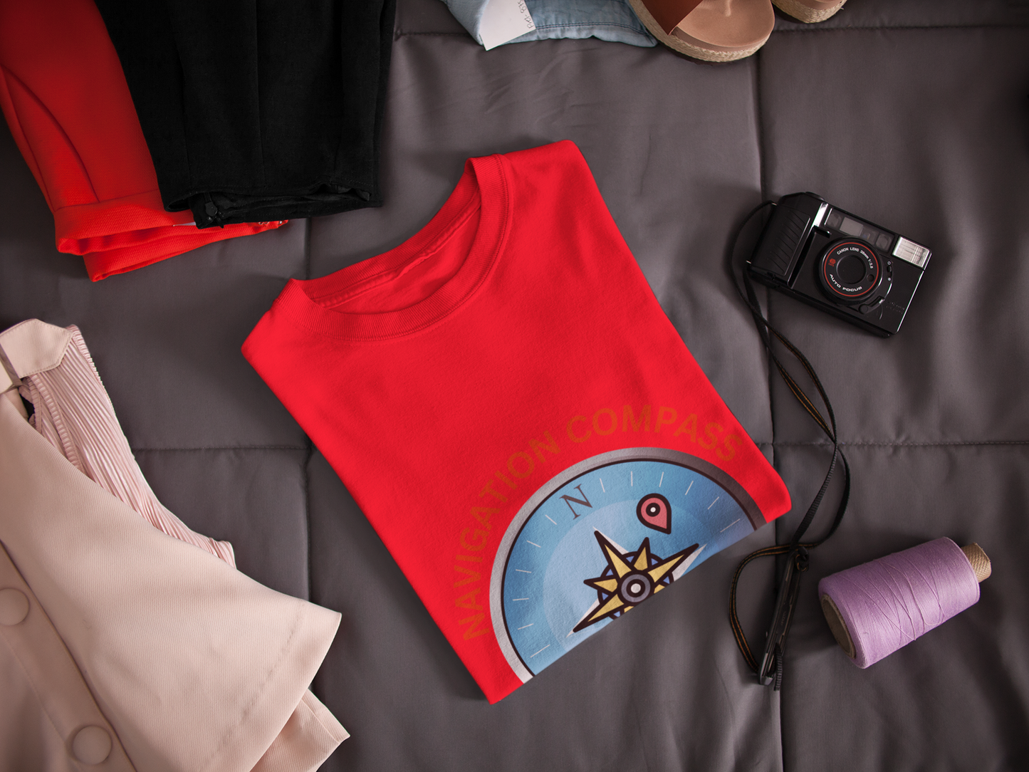 Navigation Compass T shirt