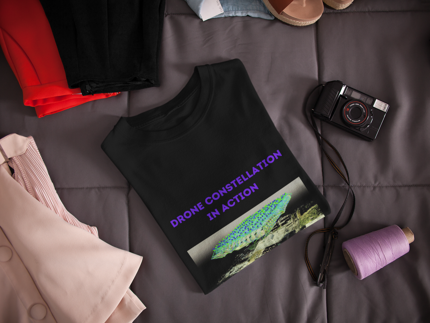 DRONES ACTION T SHIRT