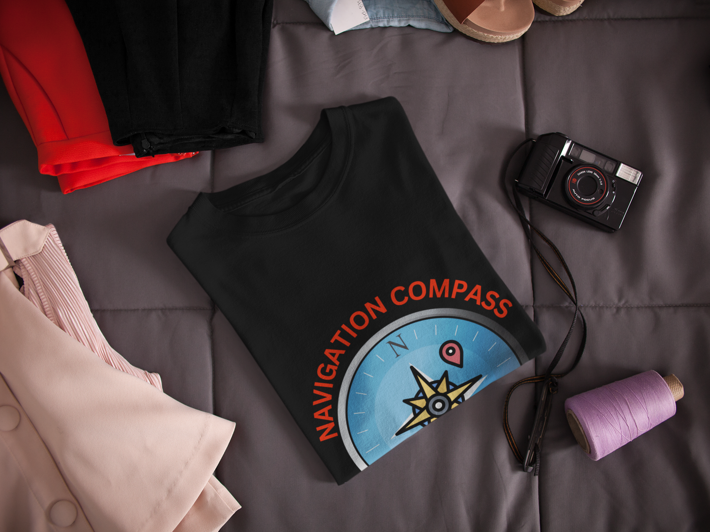 Navigation Compass T shirt