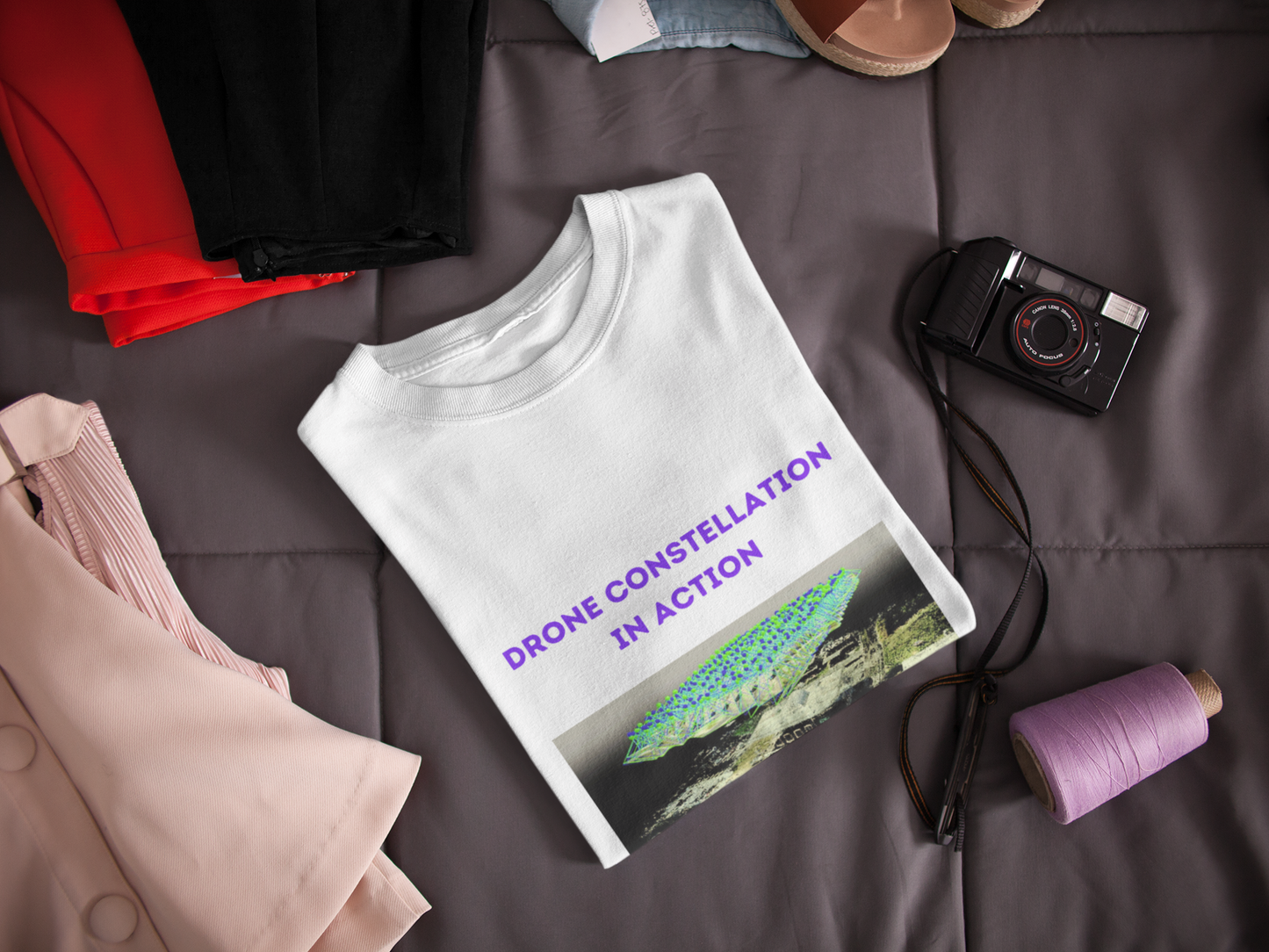 DRONES ACTION T SHIRT