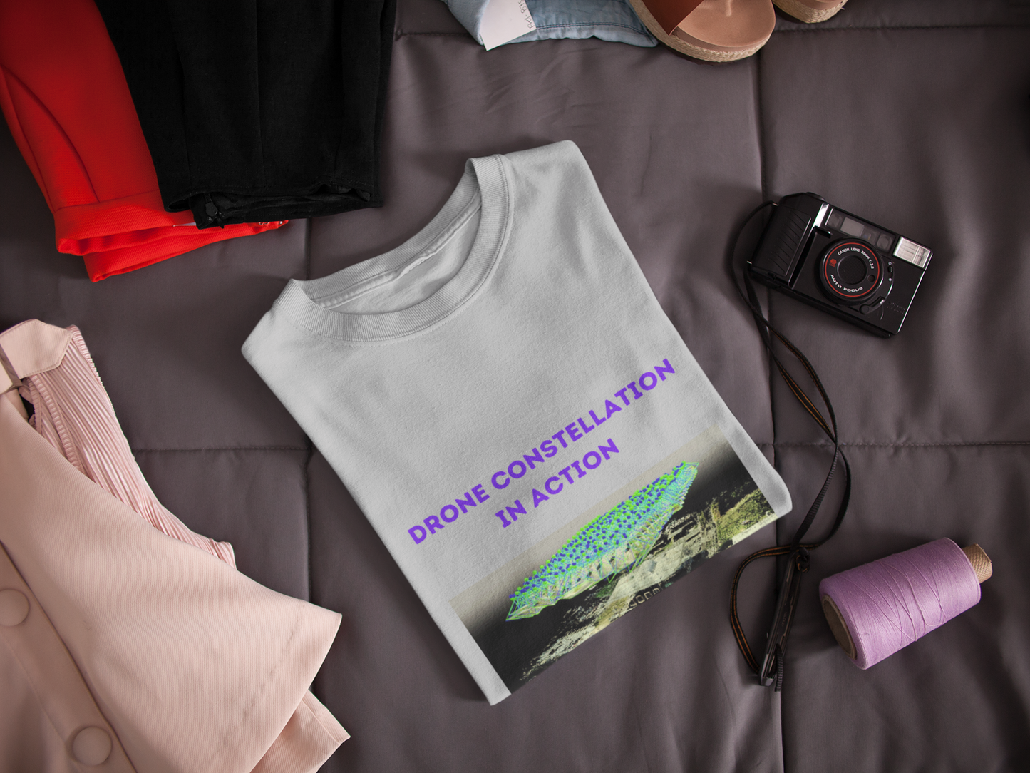 DRONES ACTION T SHIRT