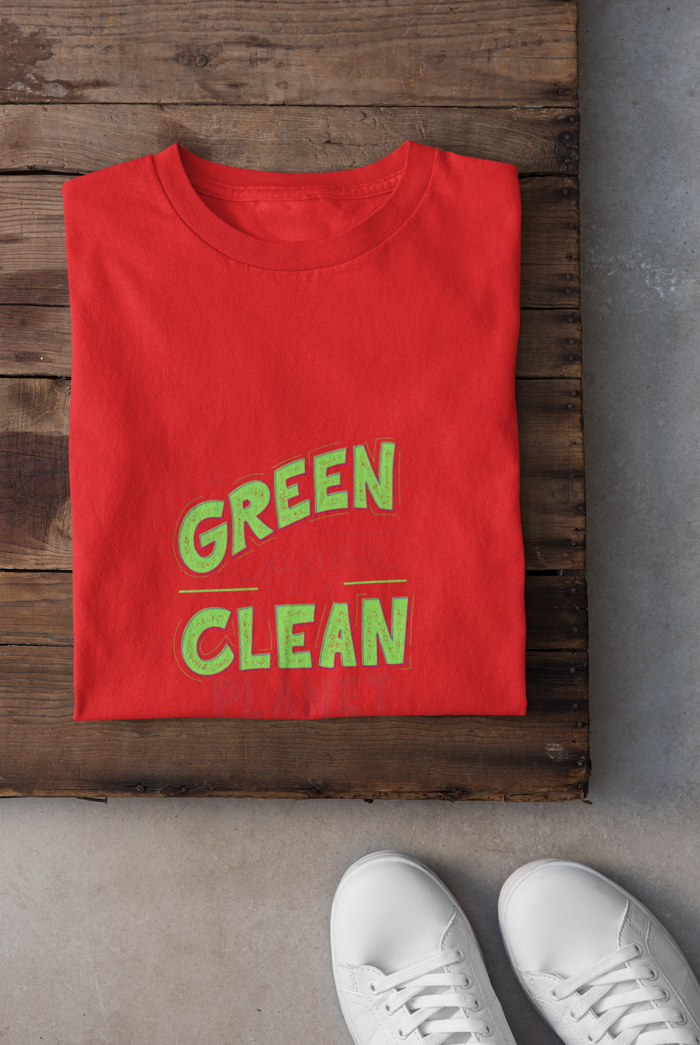 A GREEN PLANET 🌏 T SHIRT