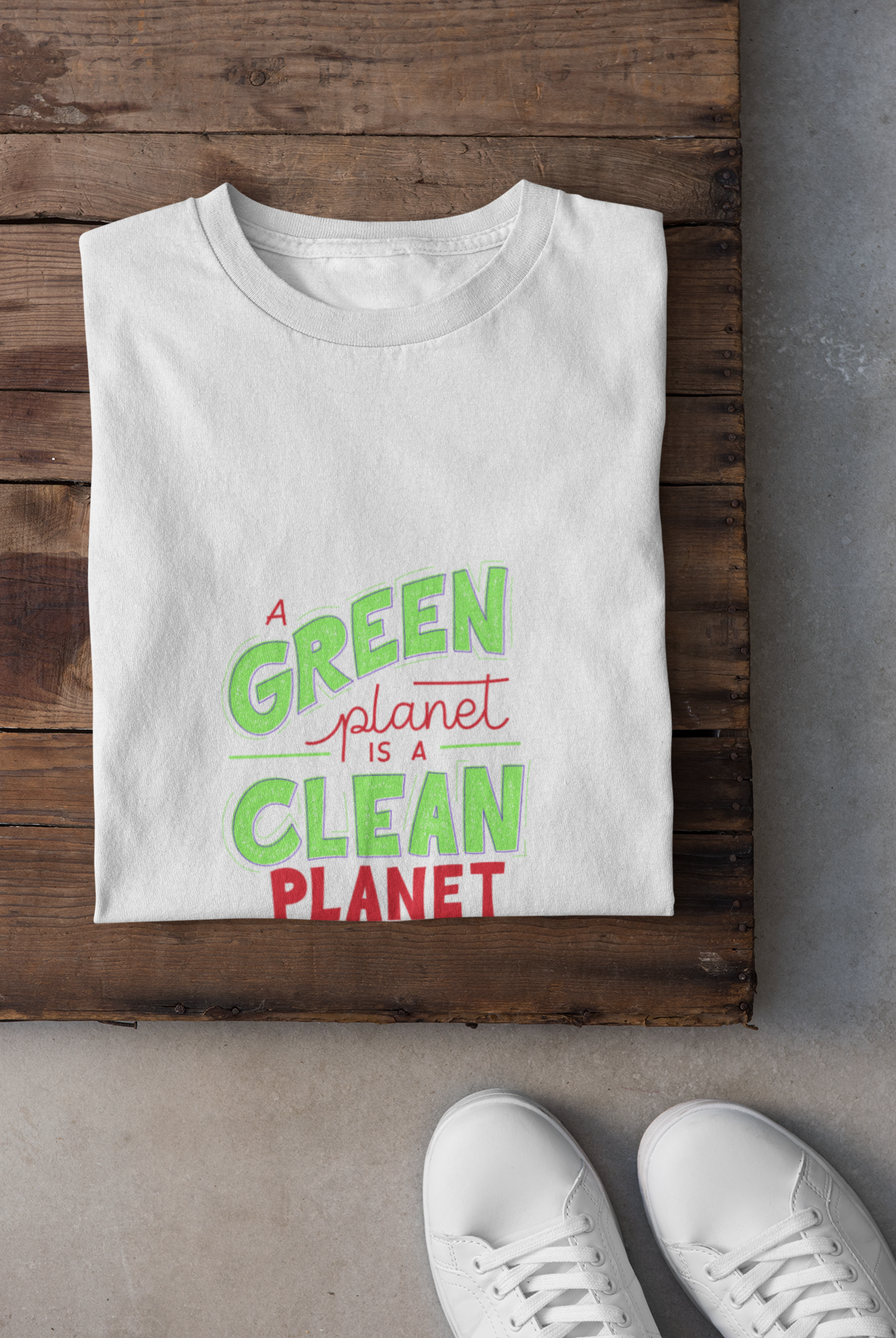A GREEN PLANET 🌏 T SHIRT