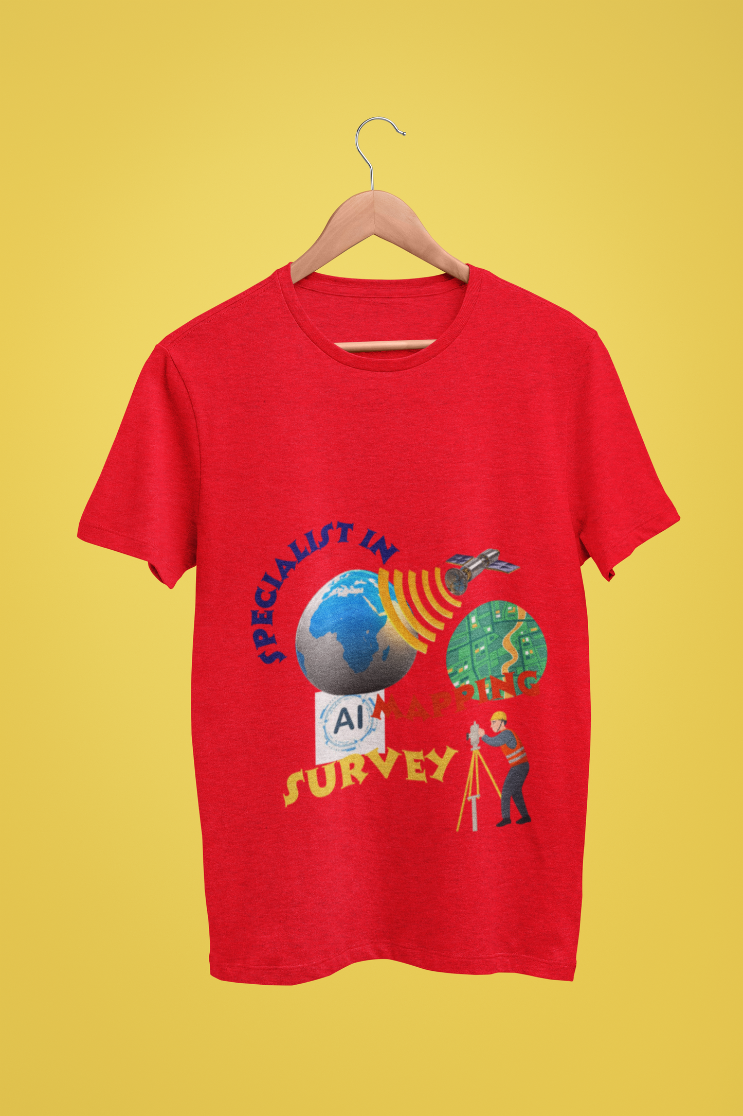 SPECIALIST IN MAPPING T SHIRT