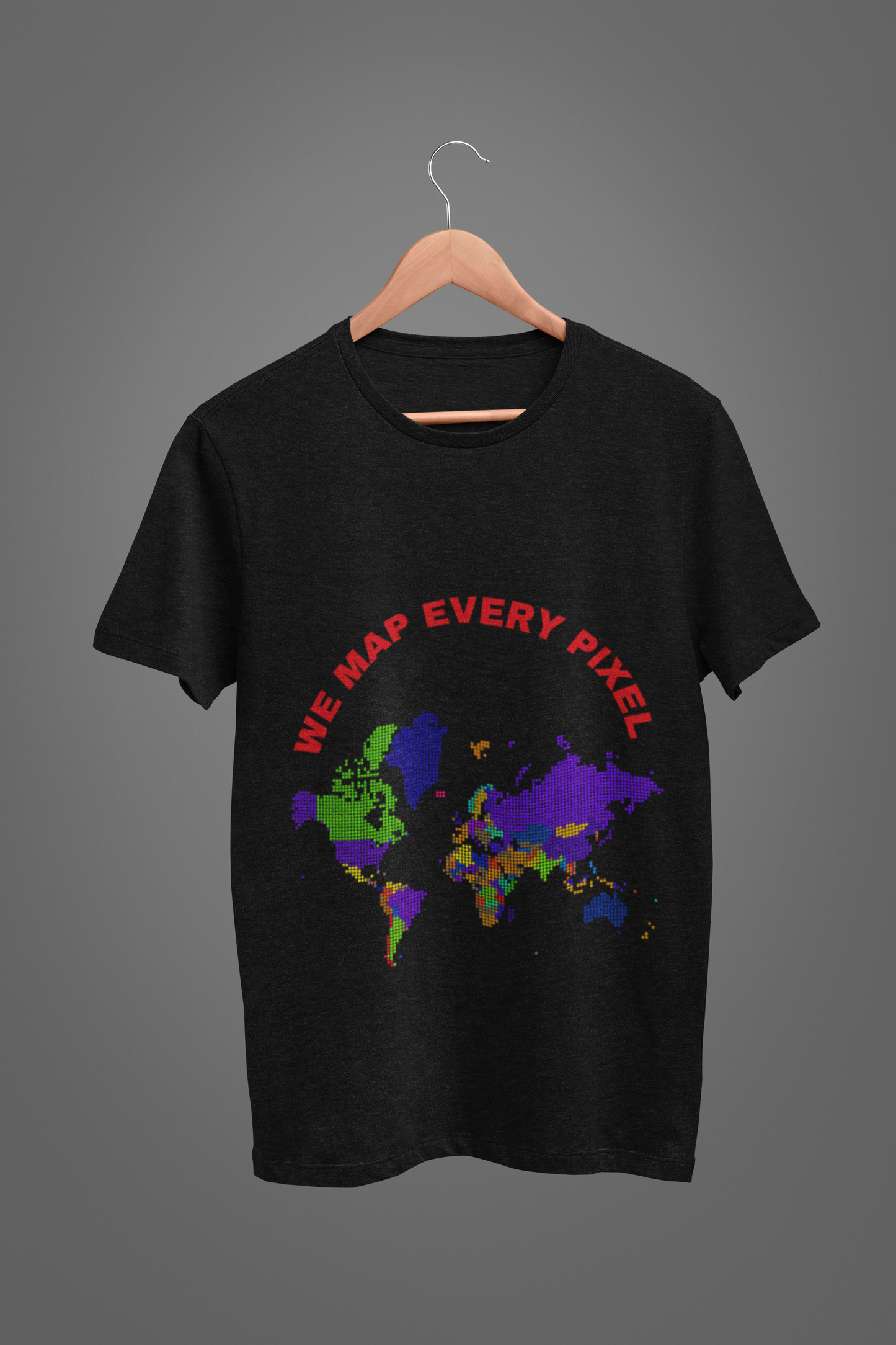 WE MAP EVERY PIXEL T SHIRT