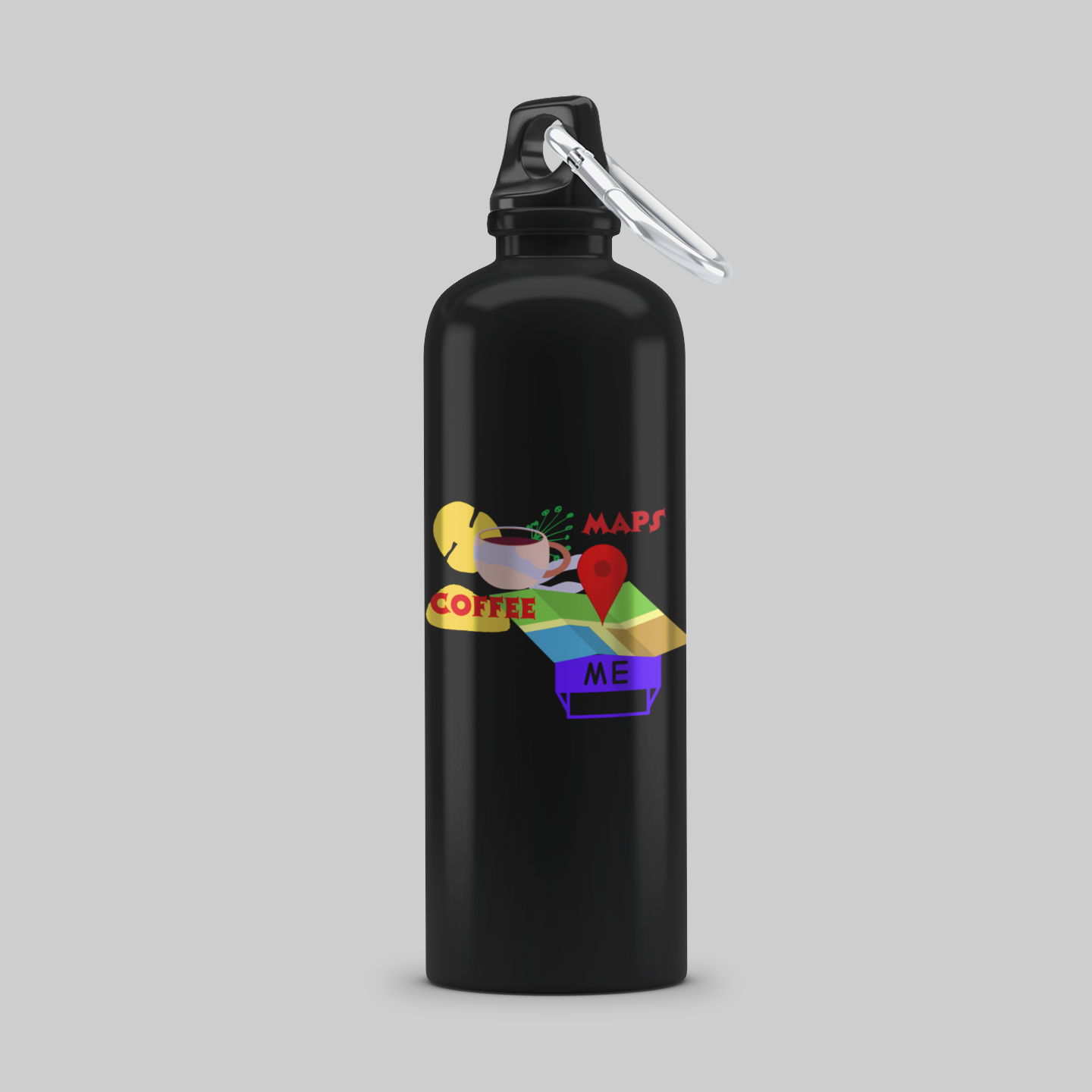 COFFEE MAPS ME BOTTLE