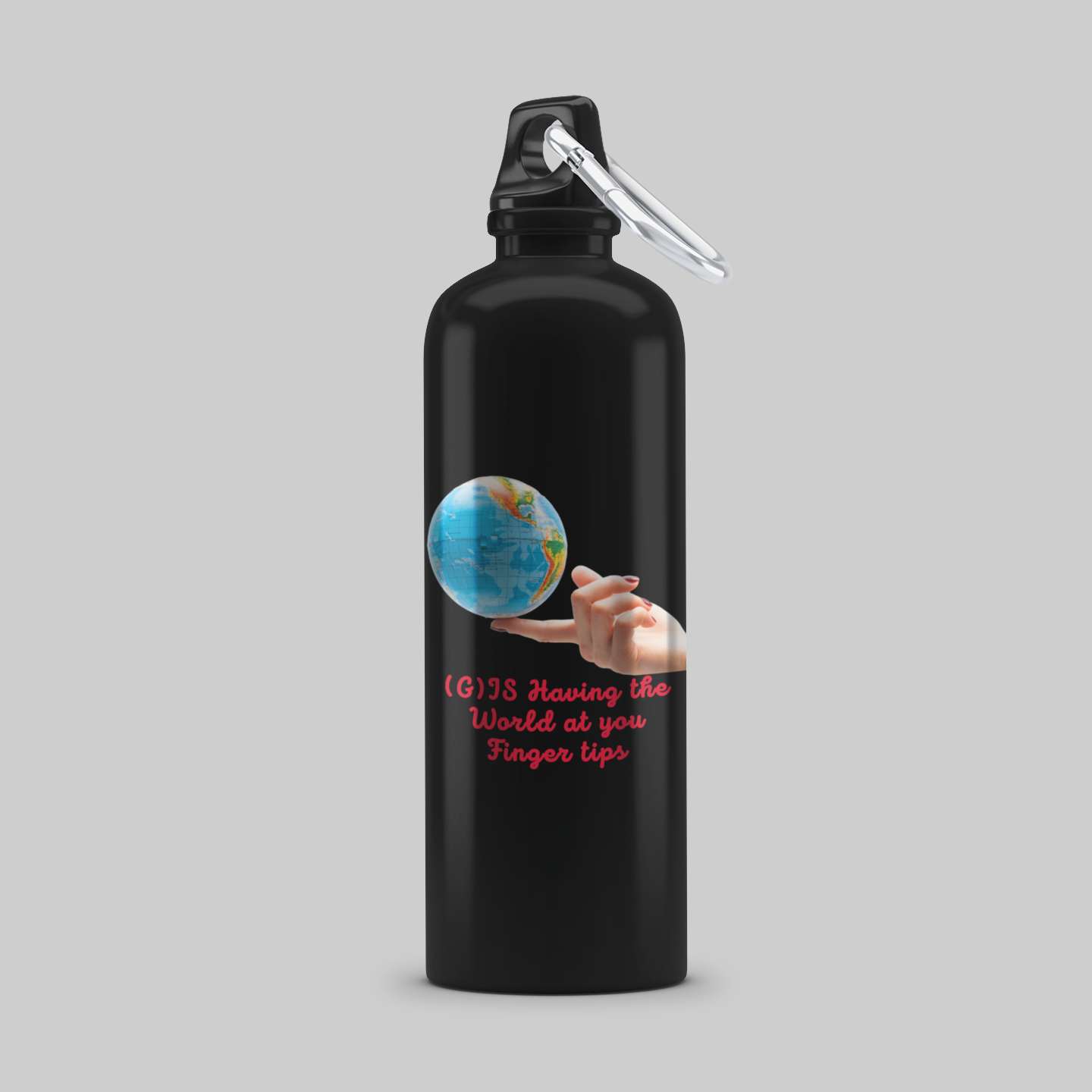GIS HAVING THE WORLD BOTTLE