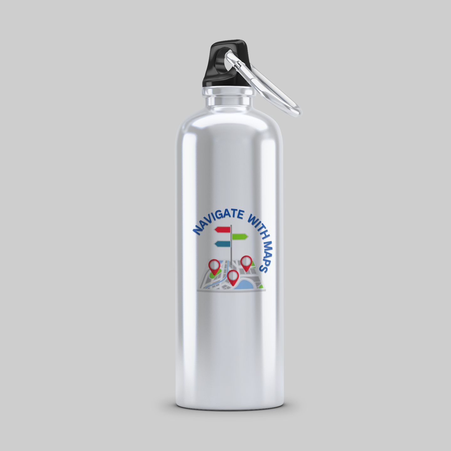 NAVIGATE WITH MAP BOTTLE
