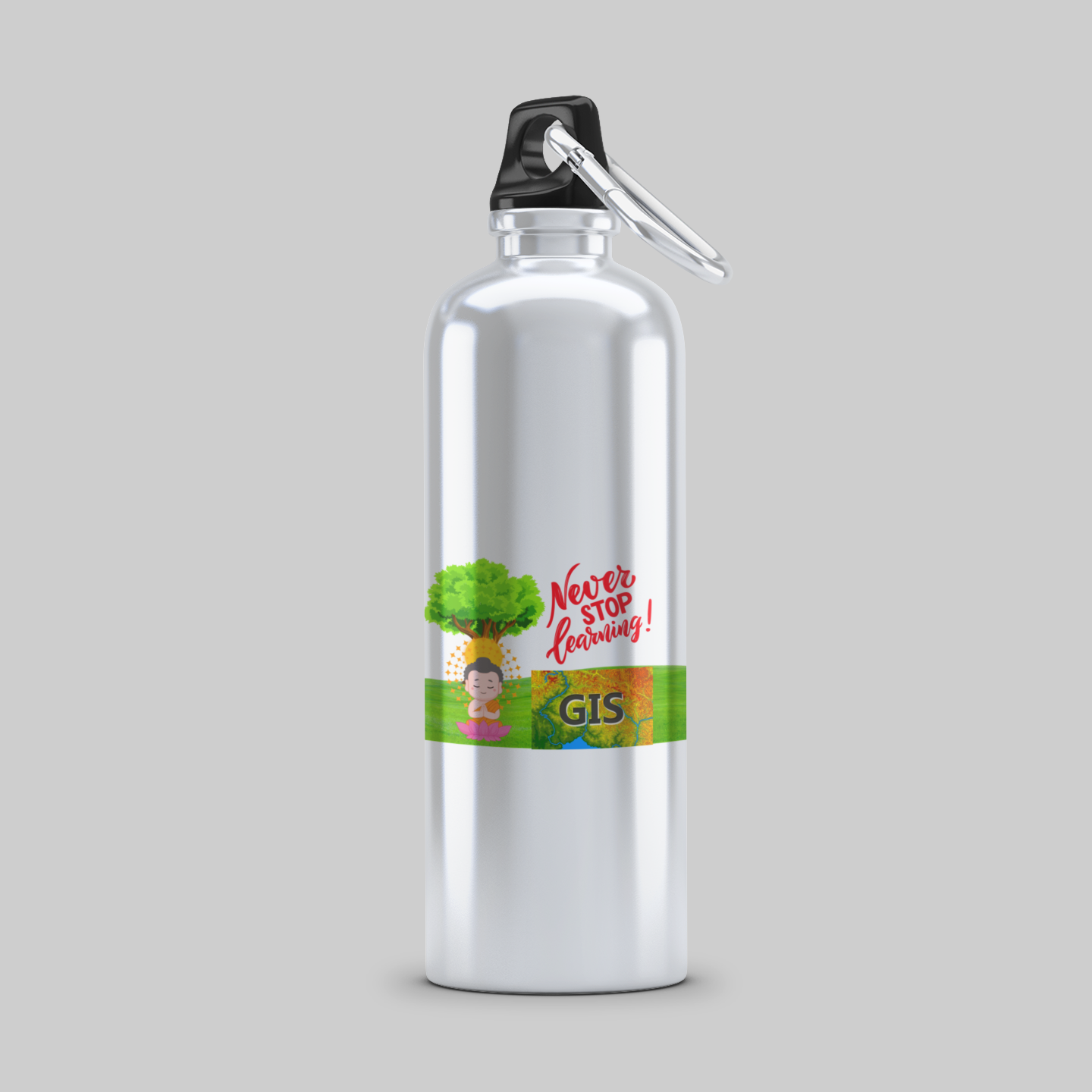 NEVER STOP LEARNING BOTTLE