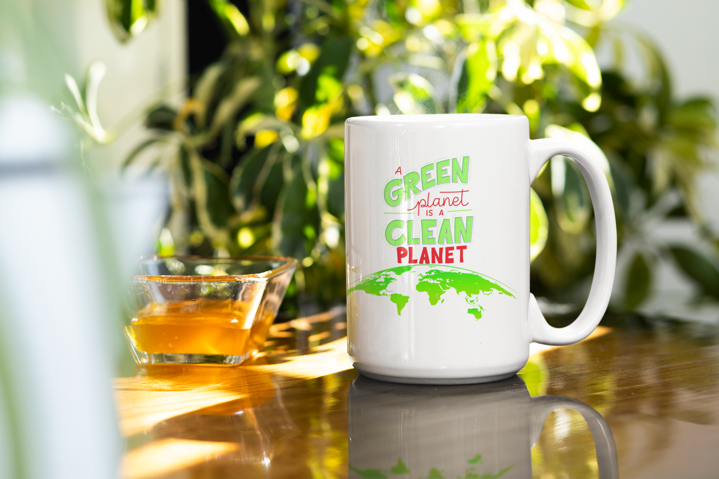 GREEN PLANET π MUG