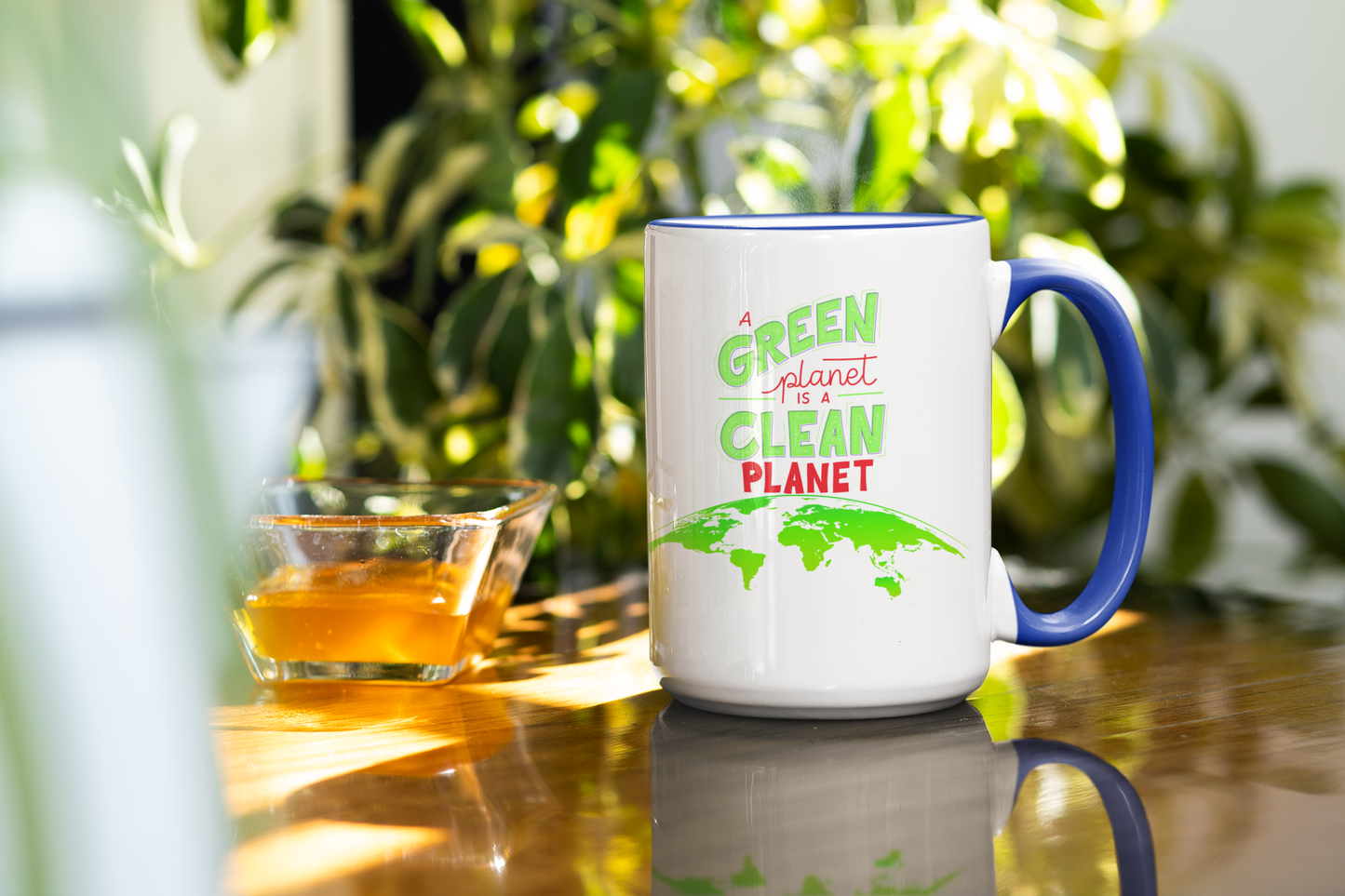 GREEN PLANET π MUG