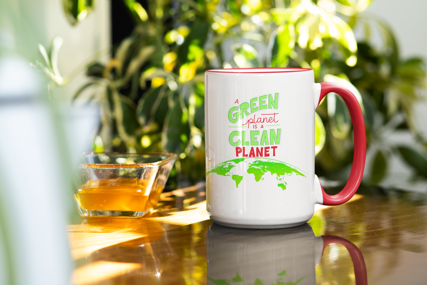 GREEN PLANET π MUG