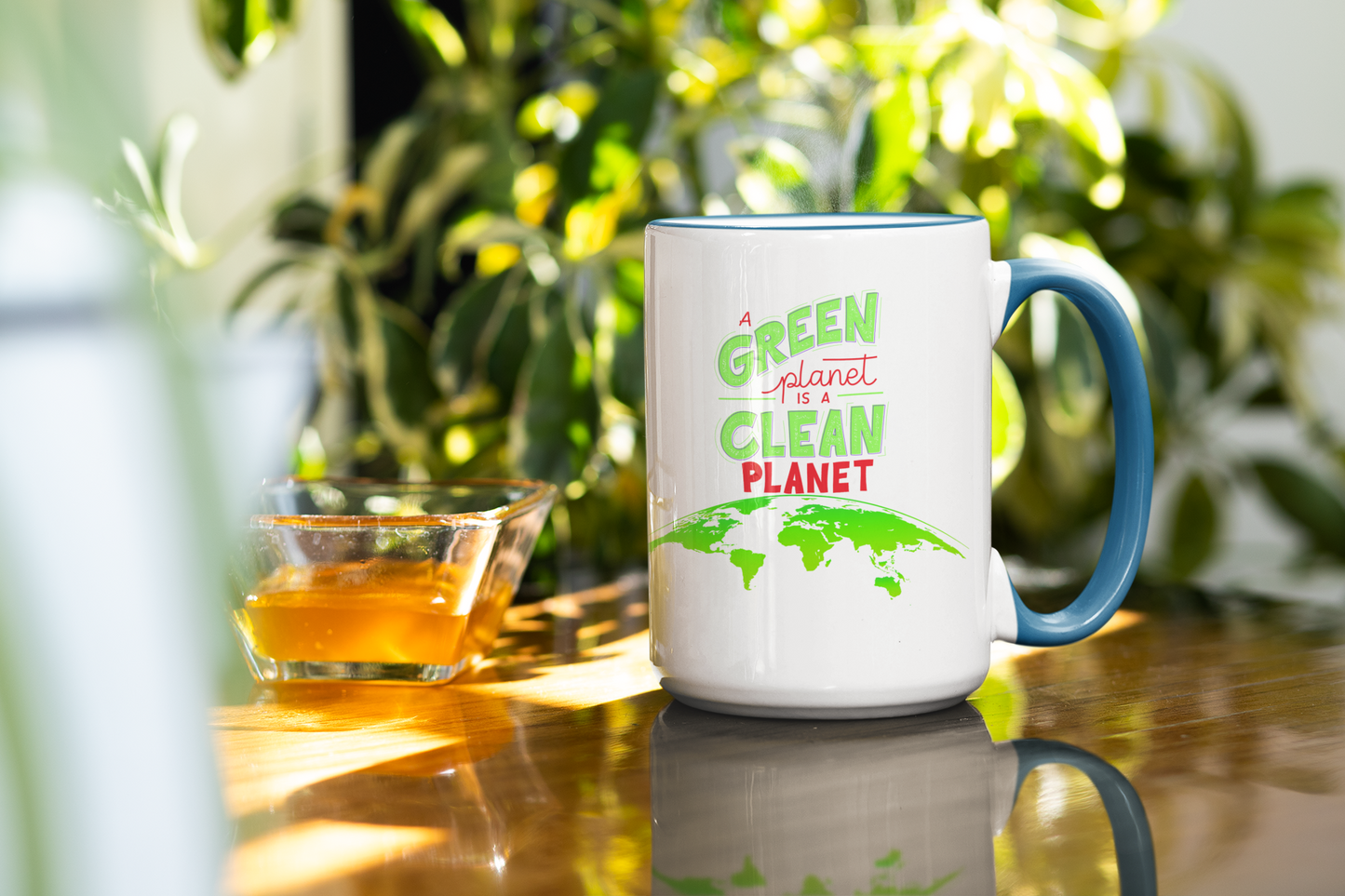GREEN PLANET π MUG