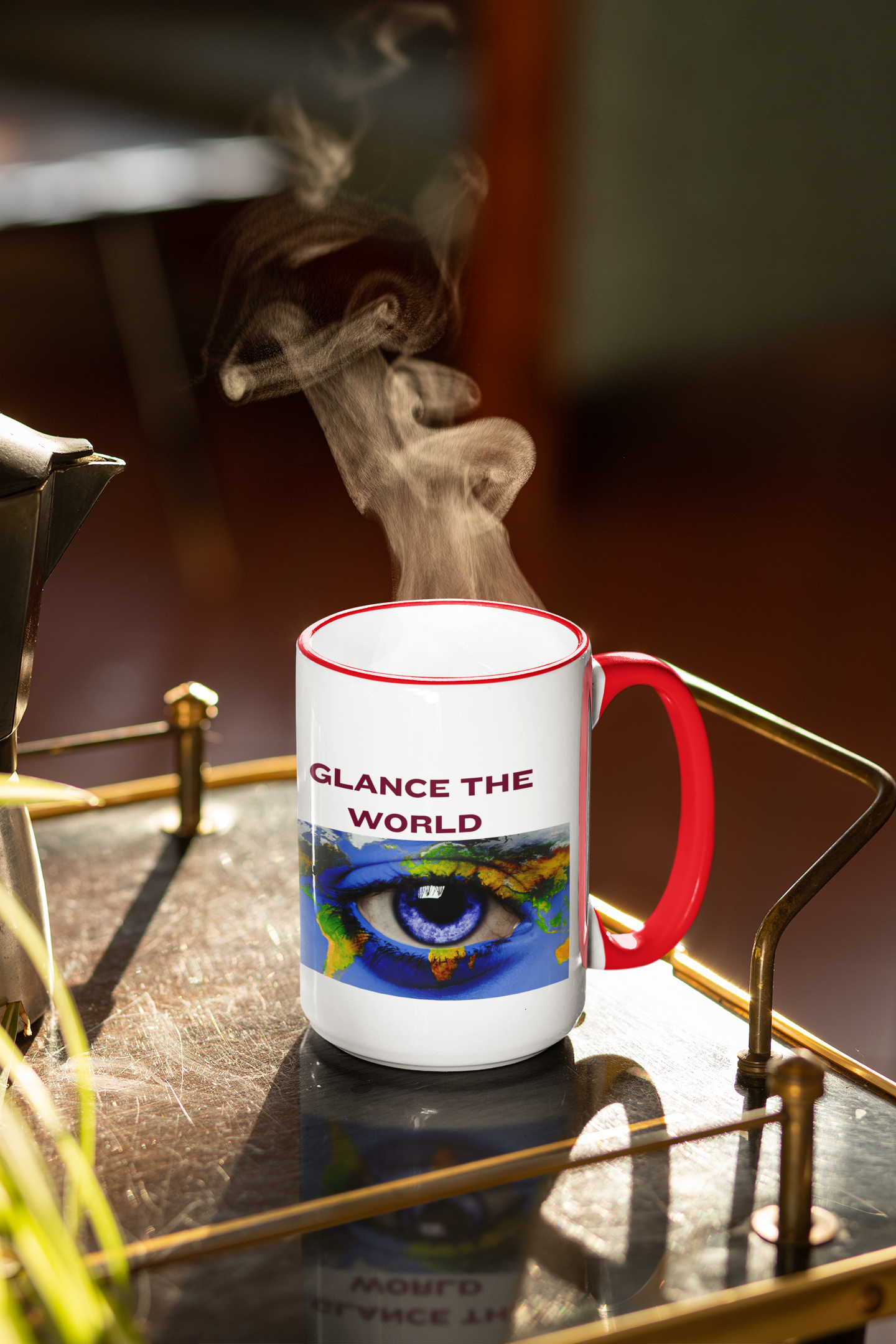 GLANCE THE WORLD ๐บ MUG
