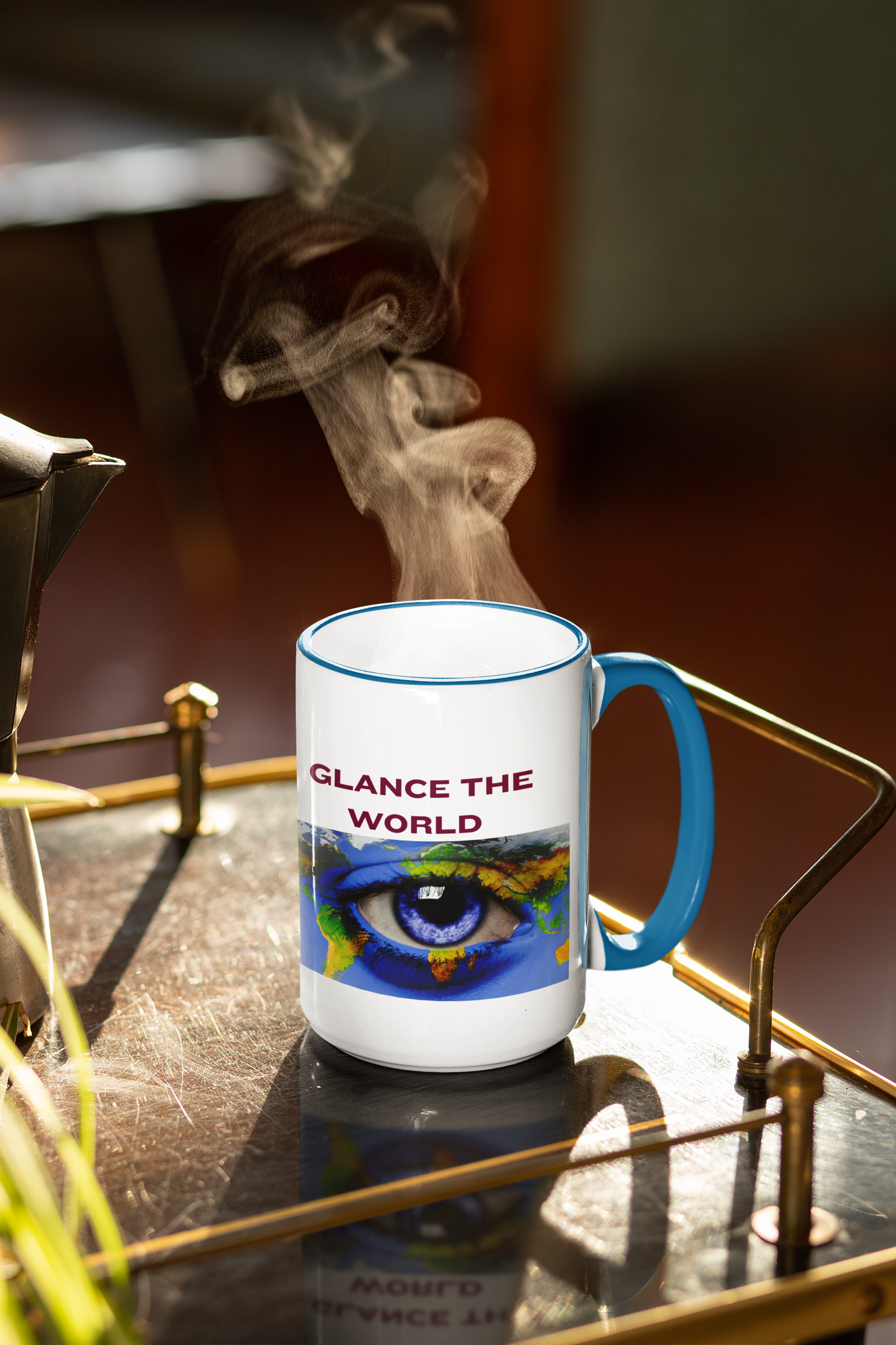 GLANCE THE WORLD ๐บ MUG
