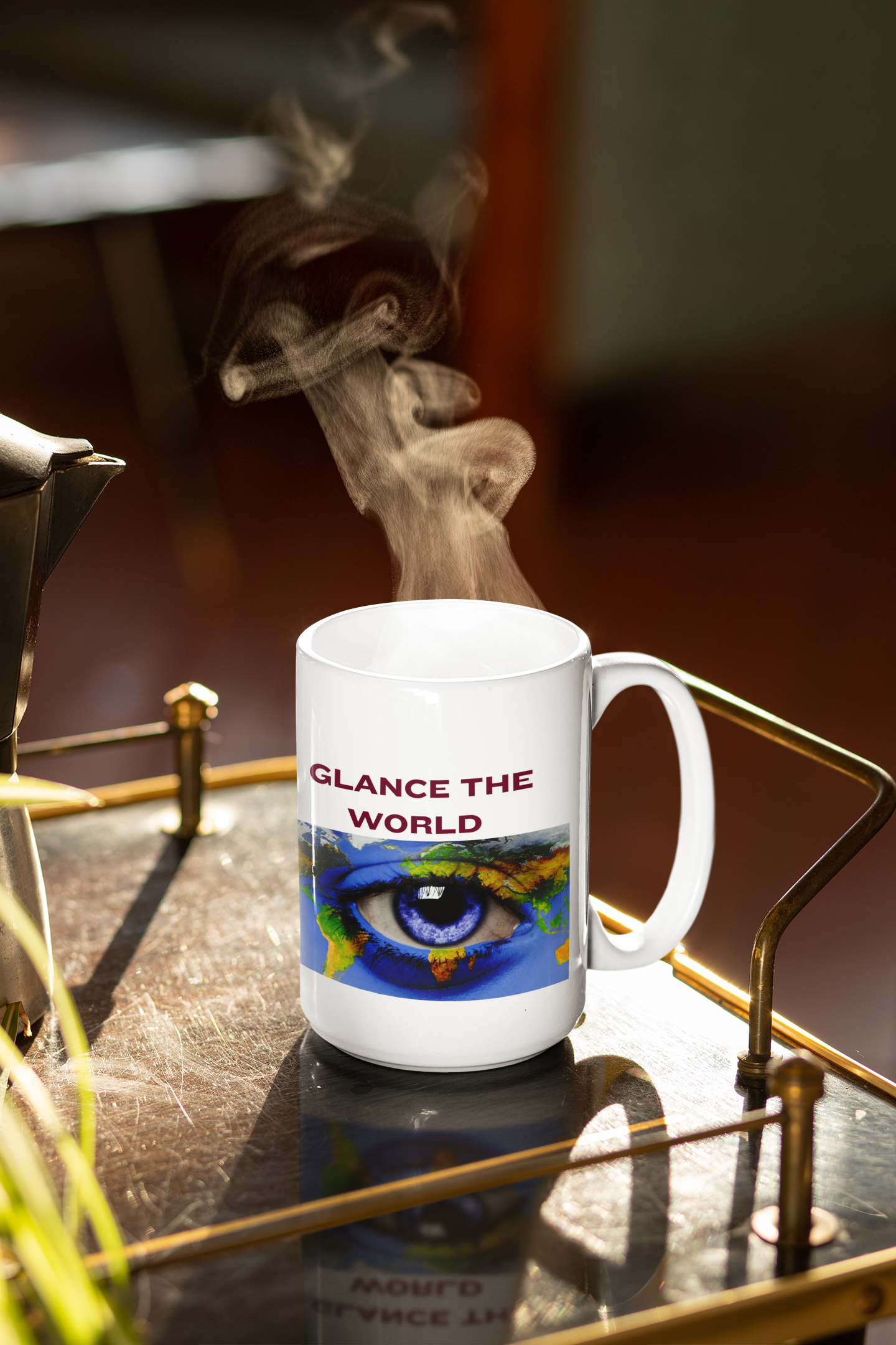GLANCE THE WORLD ๐บ MUG