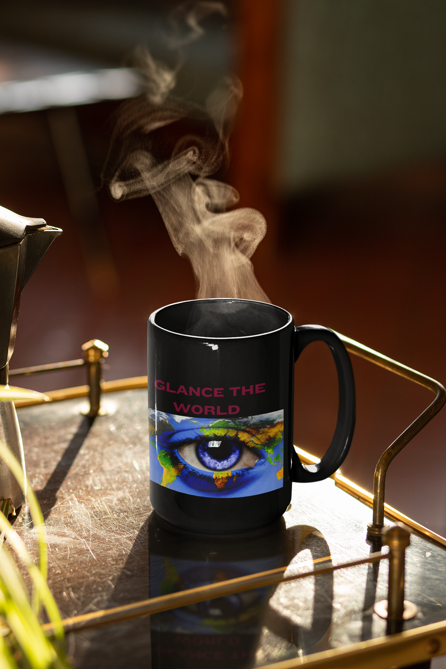 GLANCE THE WORLD ๐บ MUG