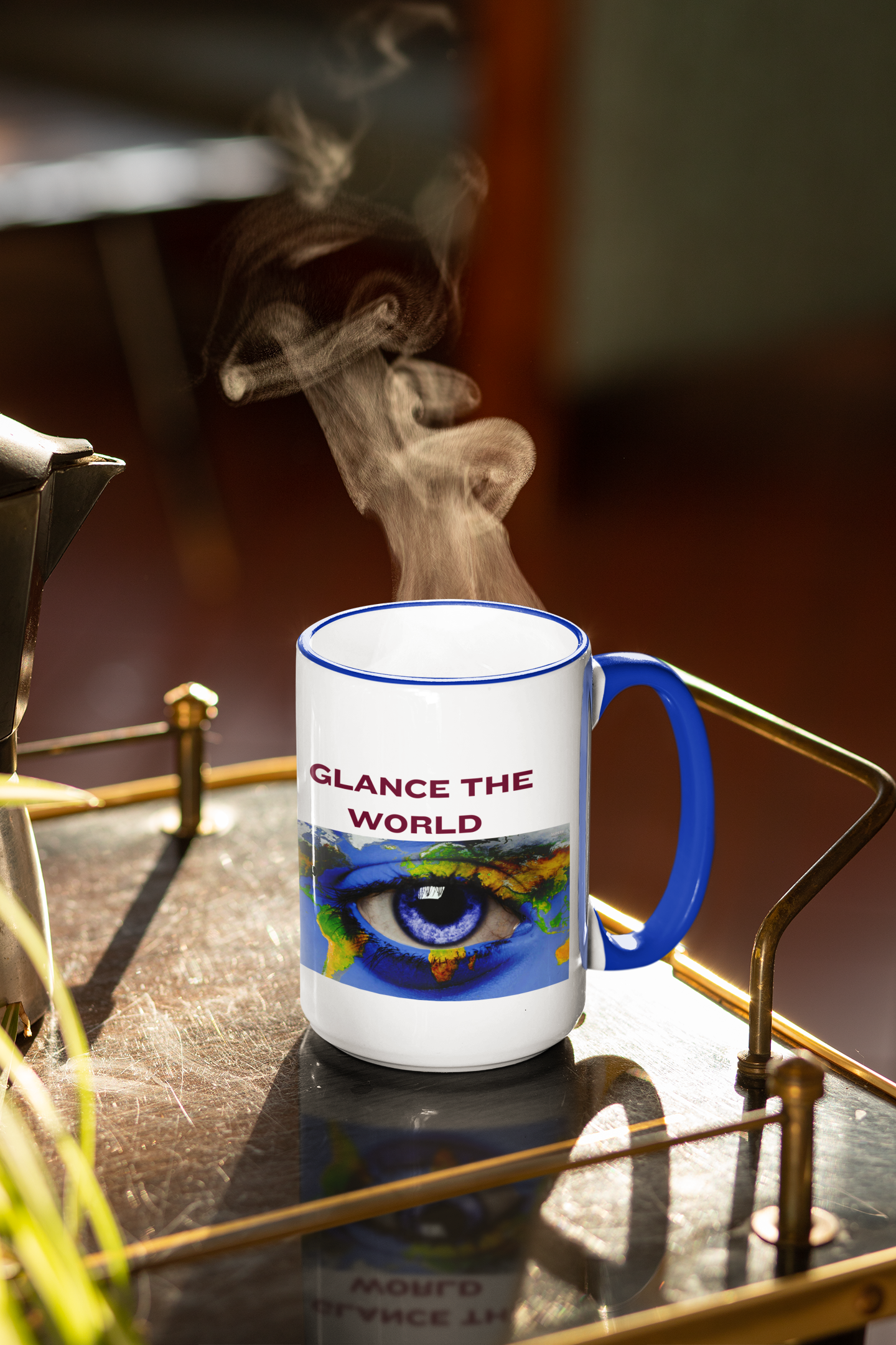 GLANCE THE WORLD ๐บ MUG