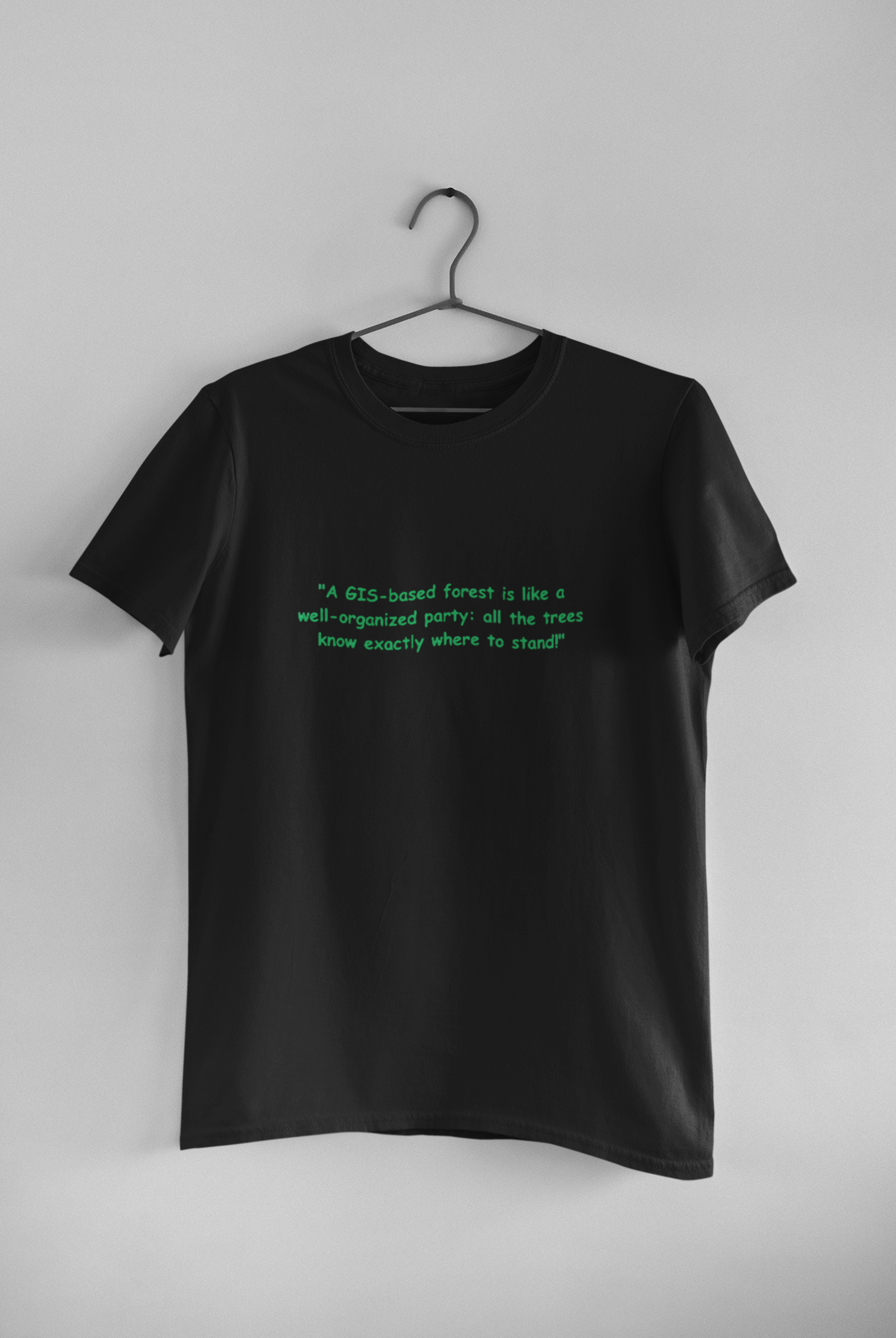 GIS BASED FOREST T SHIRT