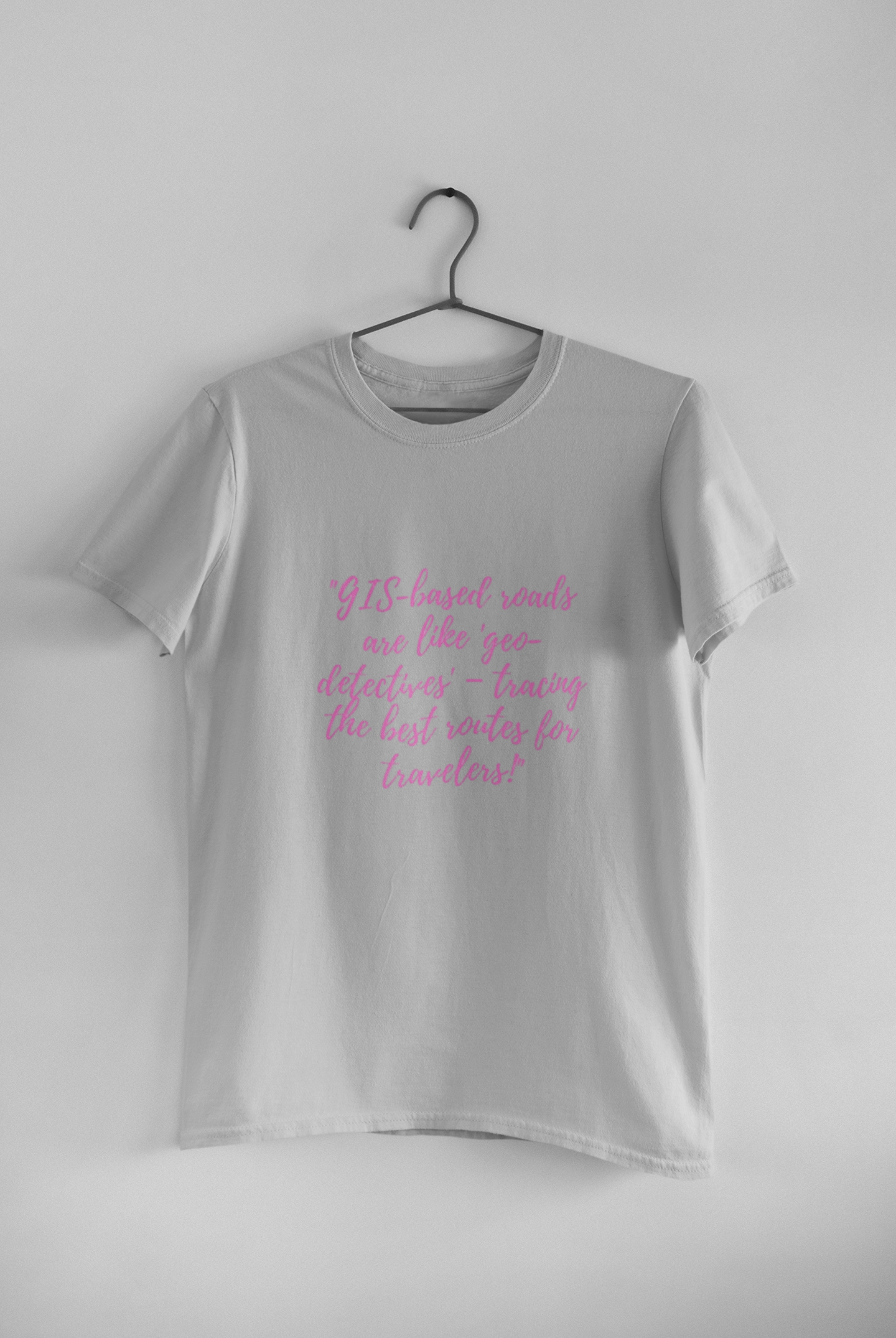 T-SHIRT WIT ROAD