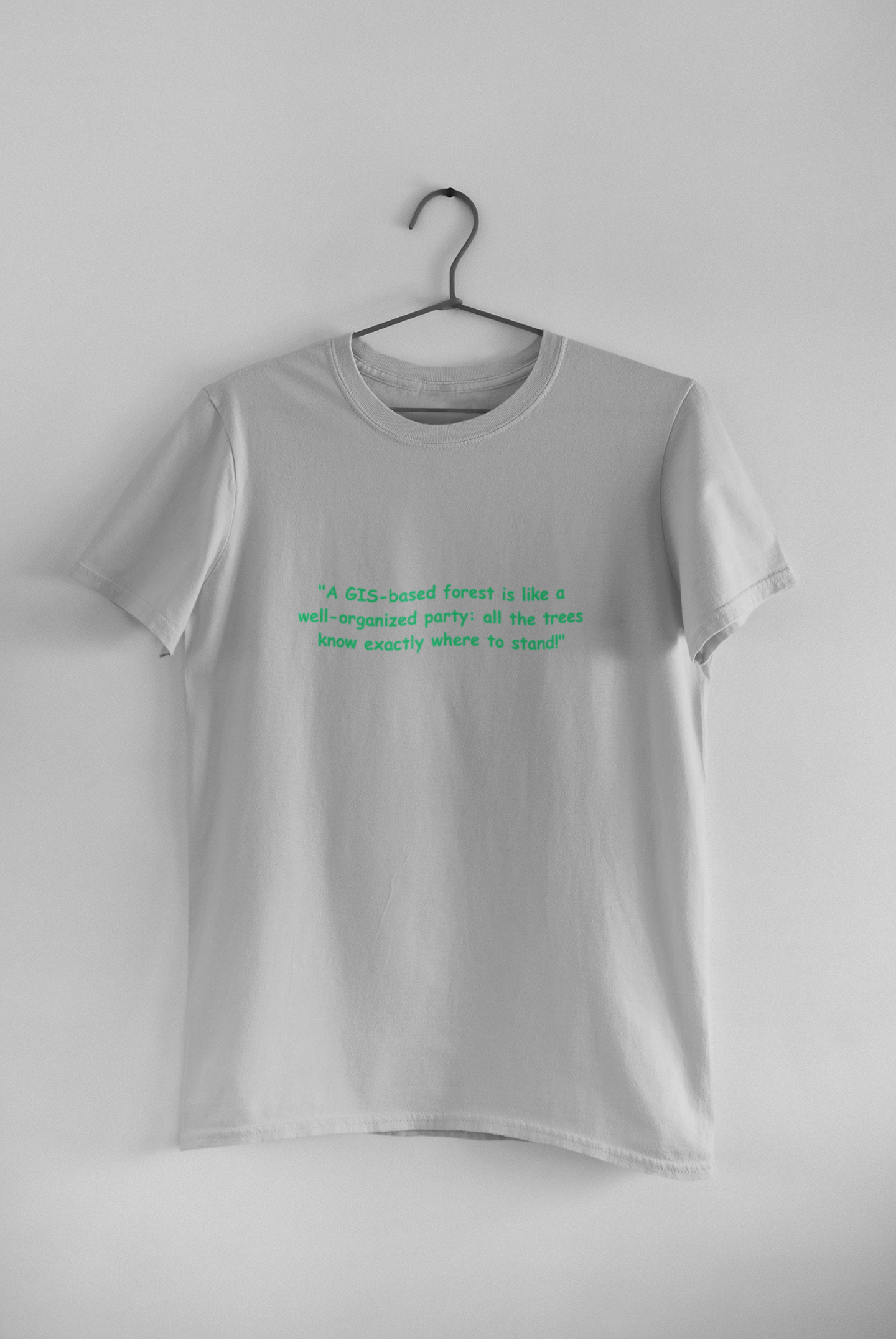 GIS BASED FOREST T SHIRT
