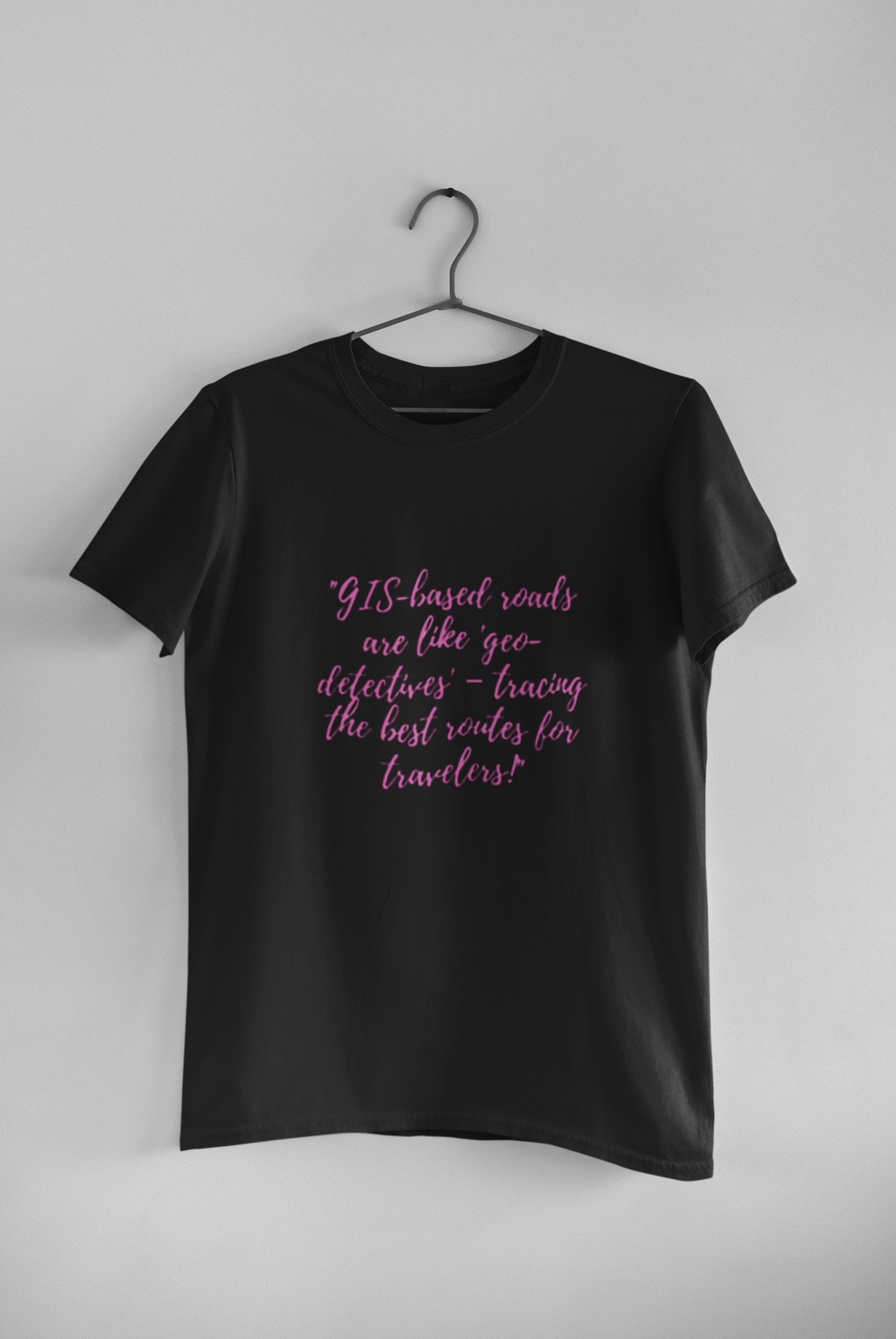 T-SHIRT WIT ROAD