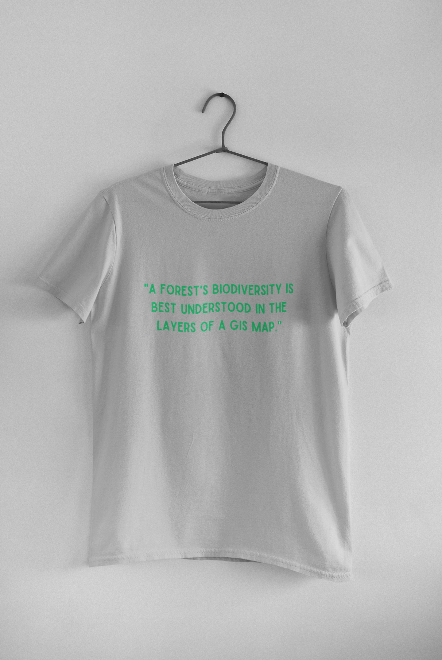 Layer of GIS map T SHIRT