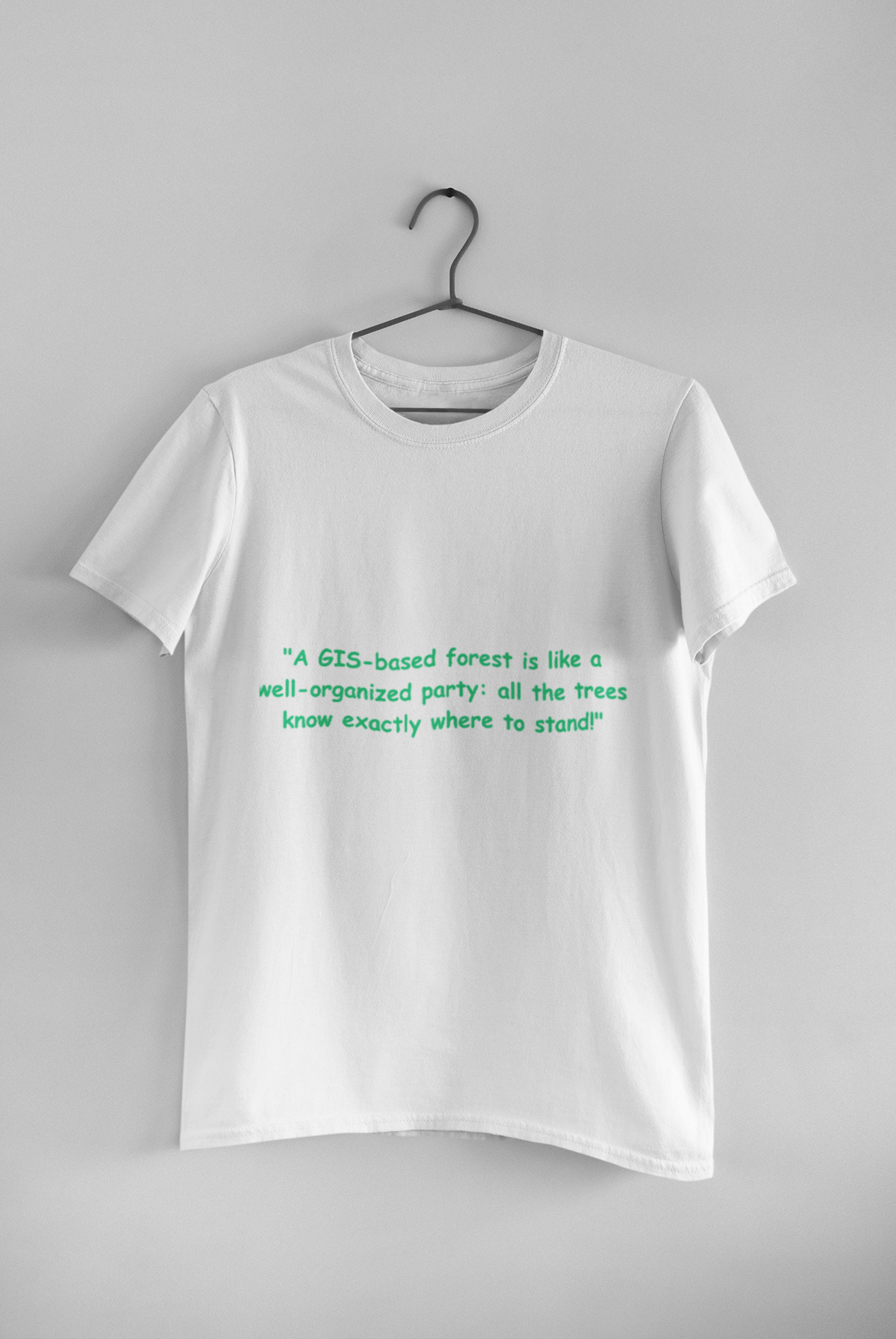 GIS BASED FOREST T SHIRT