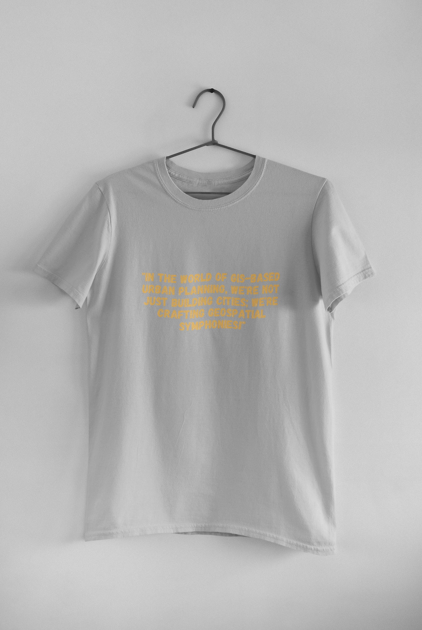 GIS BASED URBAN PLANNING T SHIRT