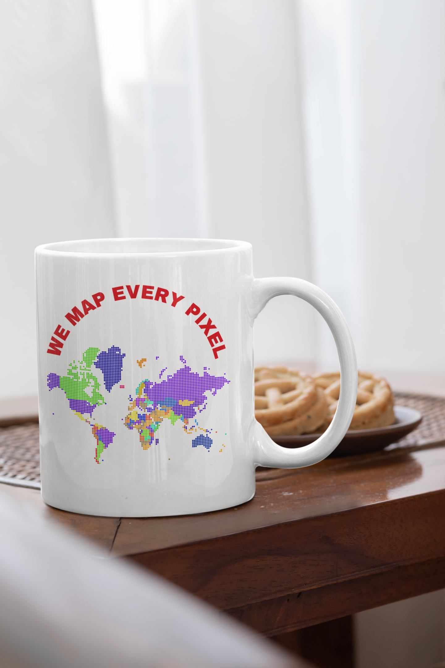 WE MAP EVERY PIXEL MUG