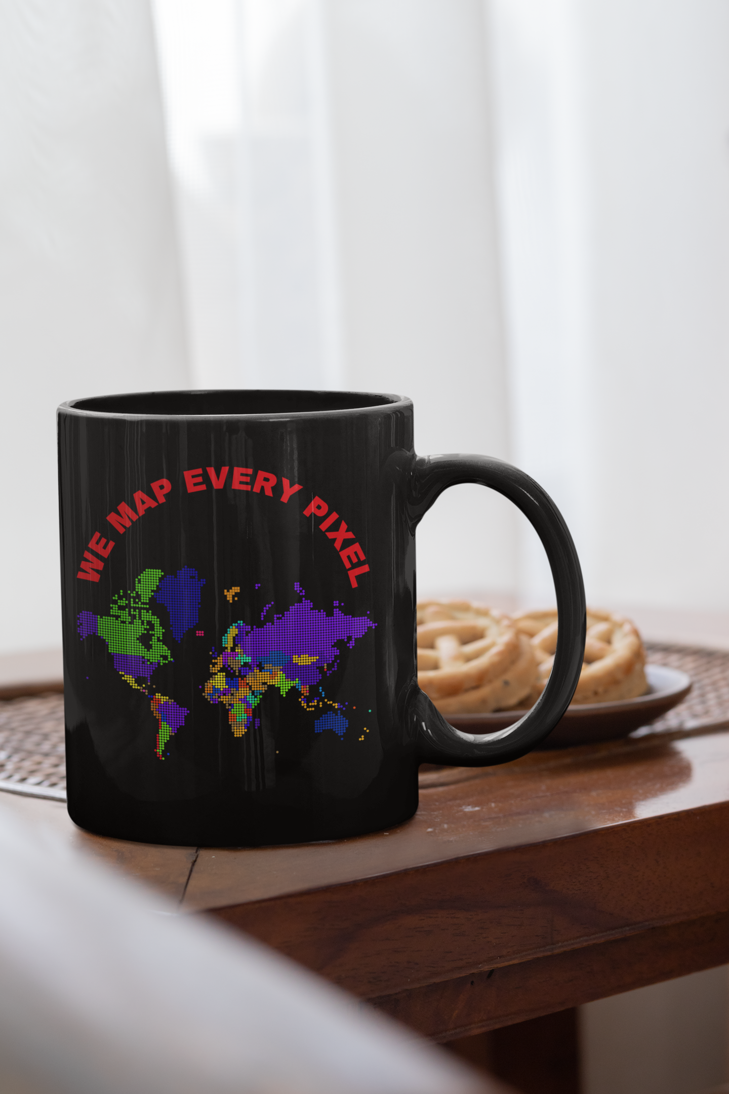 WE MAP EVERY PIXEL MUG