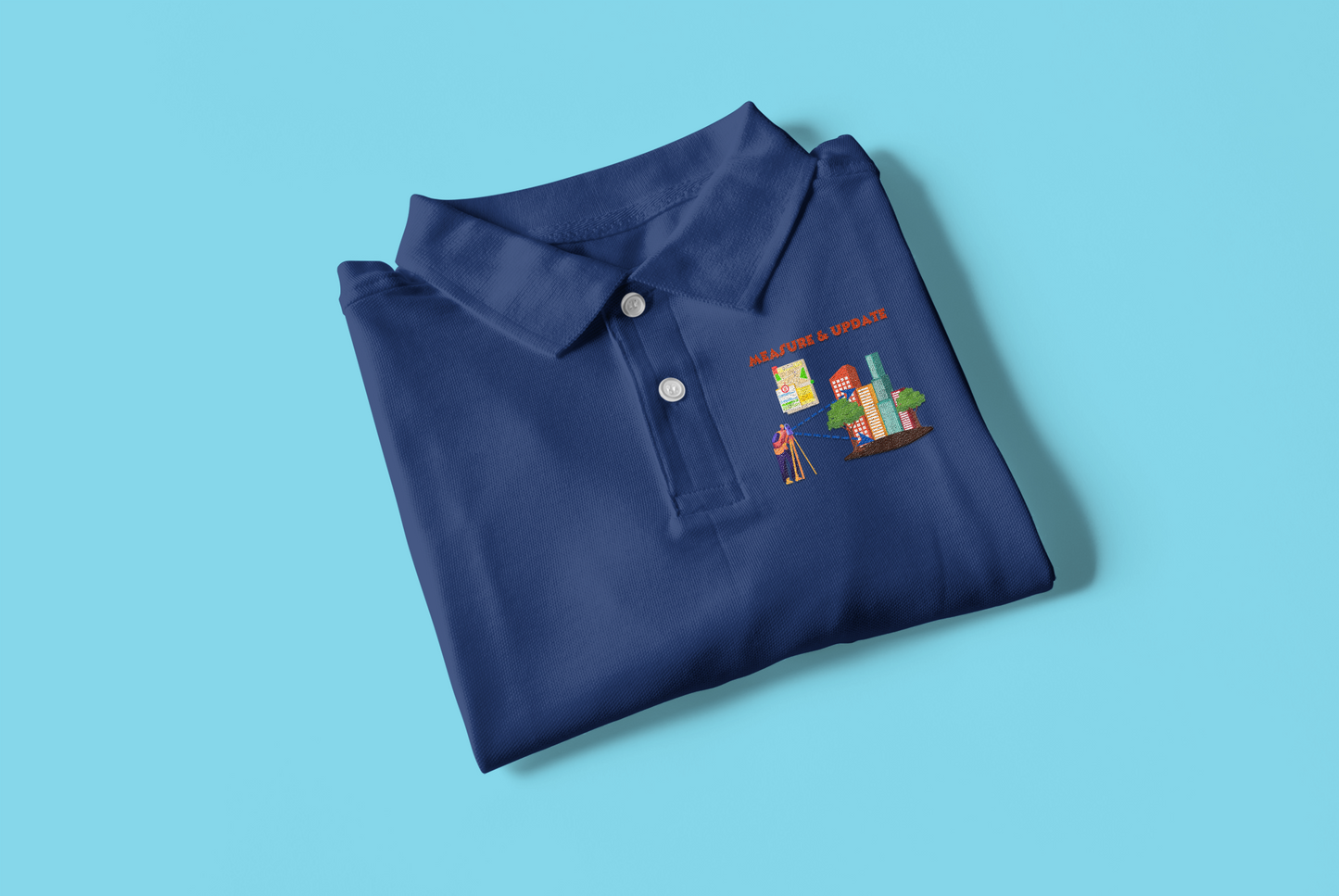 SURVEY & MAPPING POLO T SHIRT