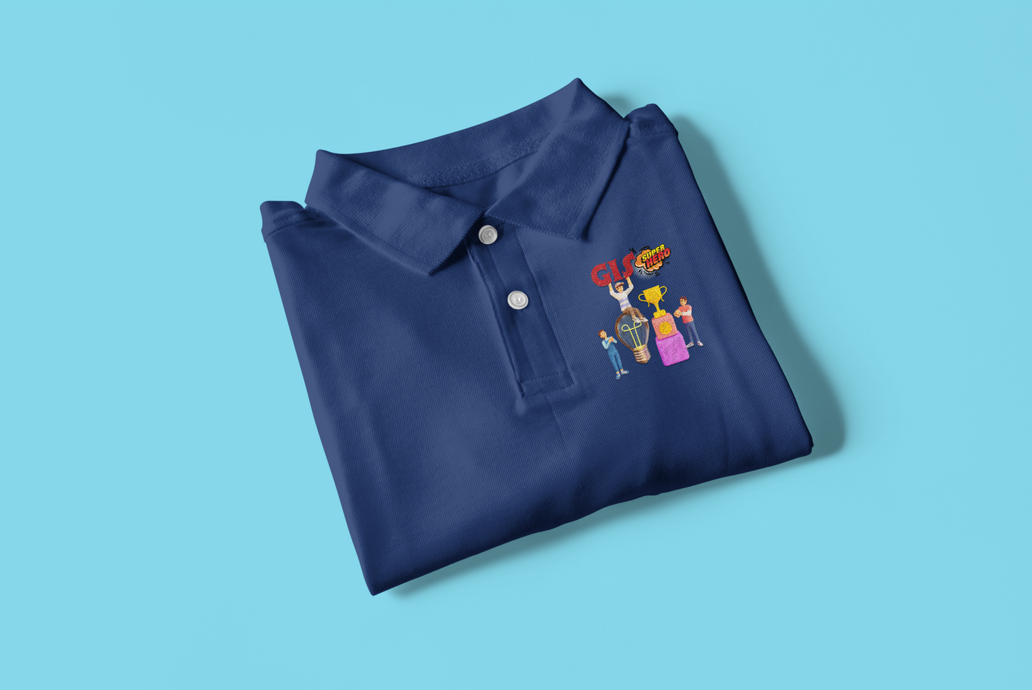 GIS SUPER HERO POLO T-SHIRT
