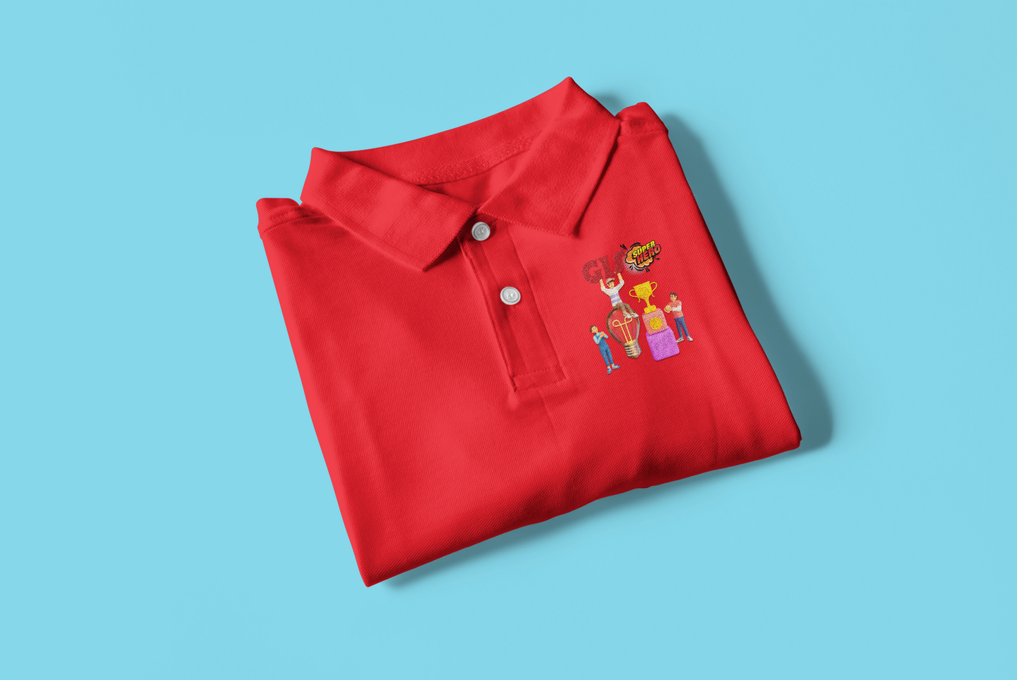 GIS SUPER HERO POLO T-SHIRT