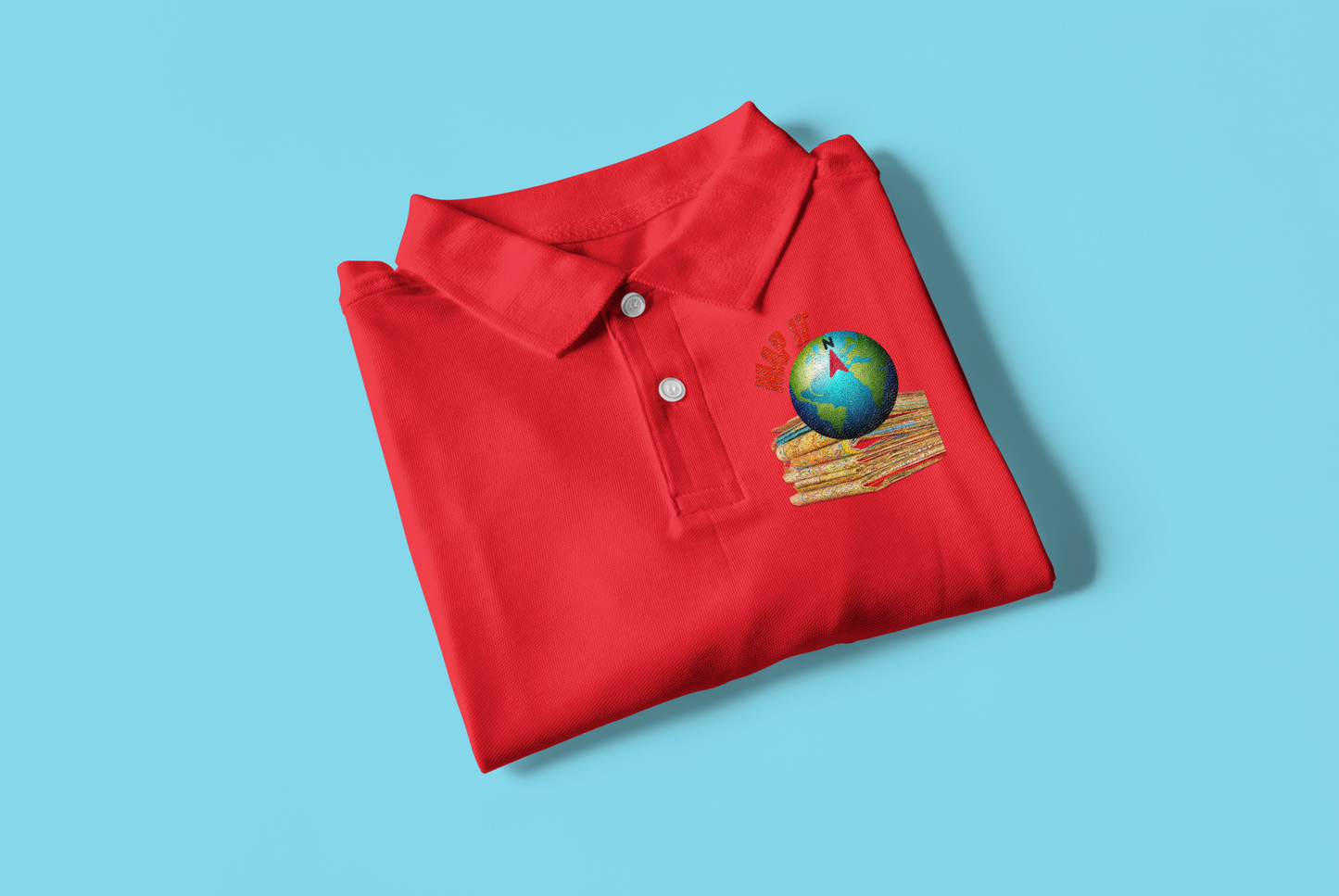 MAP IT POLO T SHIRT