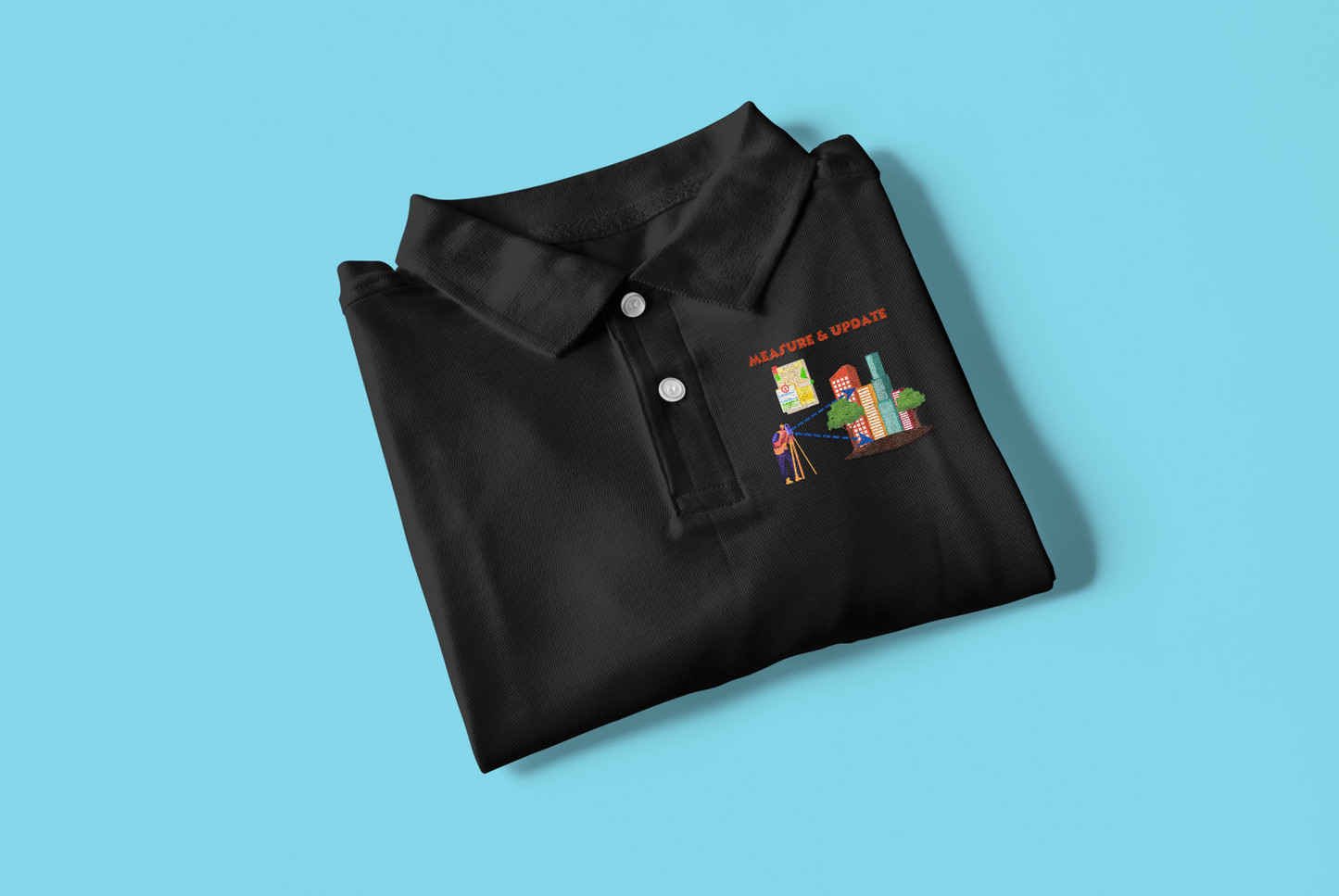 SURVEY & MAPPING POLO T SHIRT
