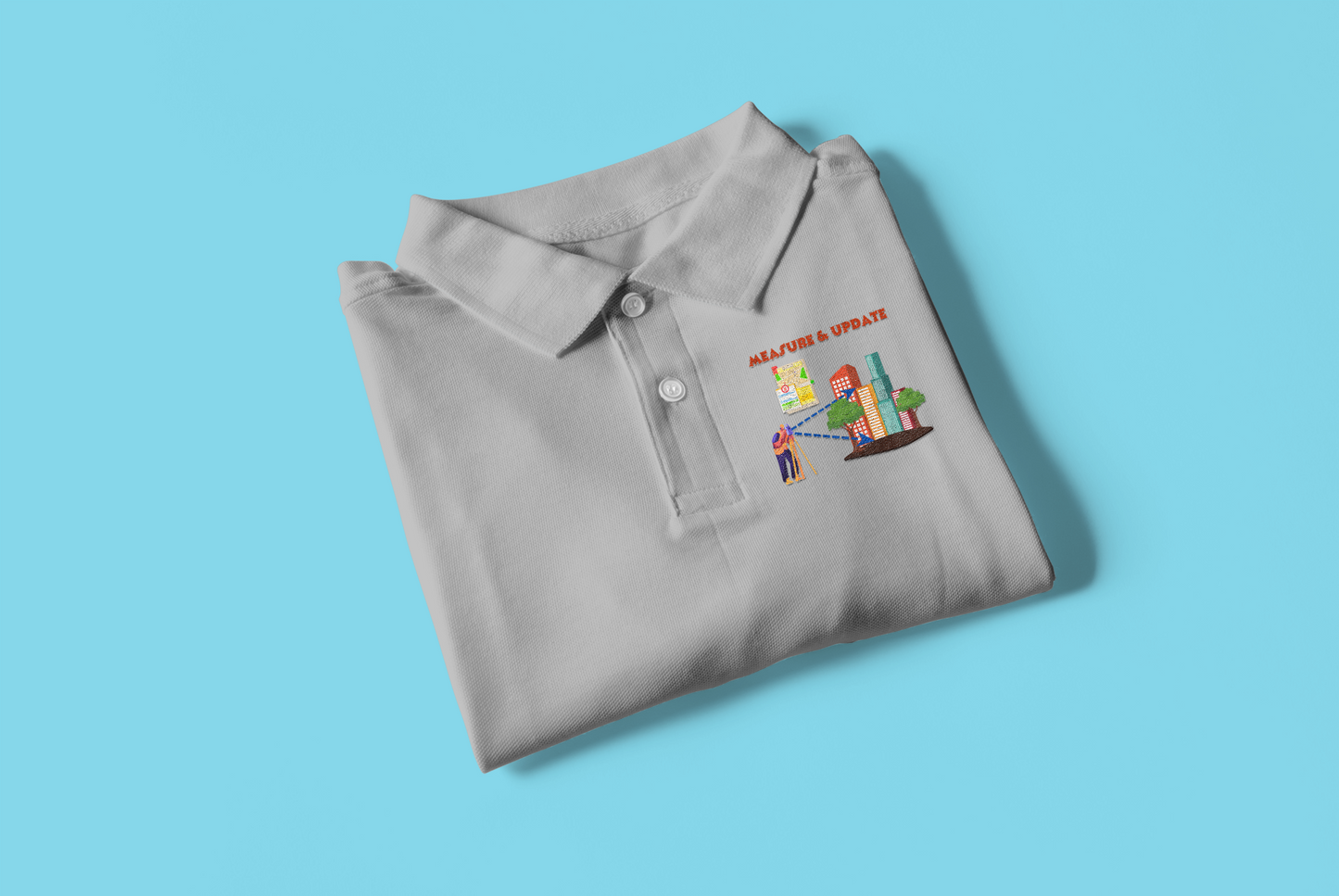 SURVEY & MAPPING POLO T SHIRT