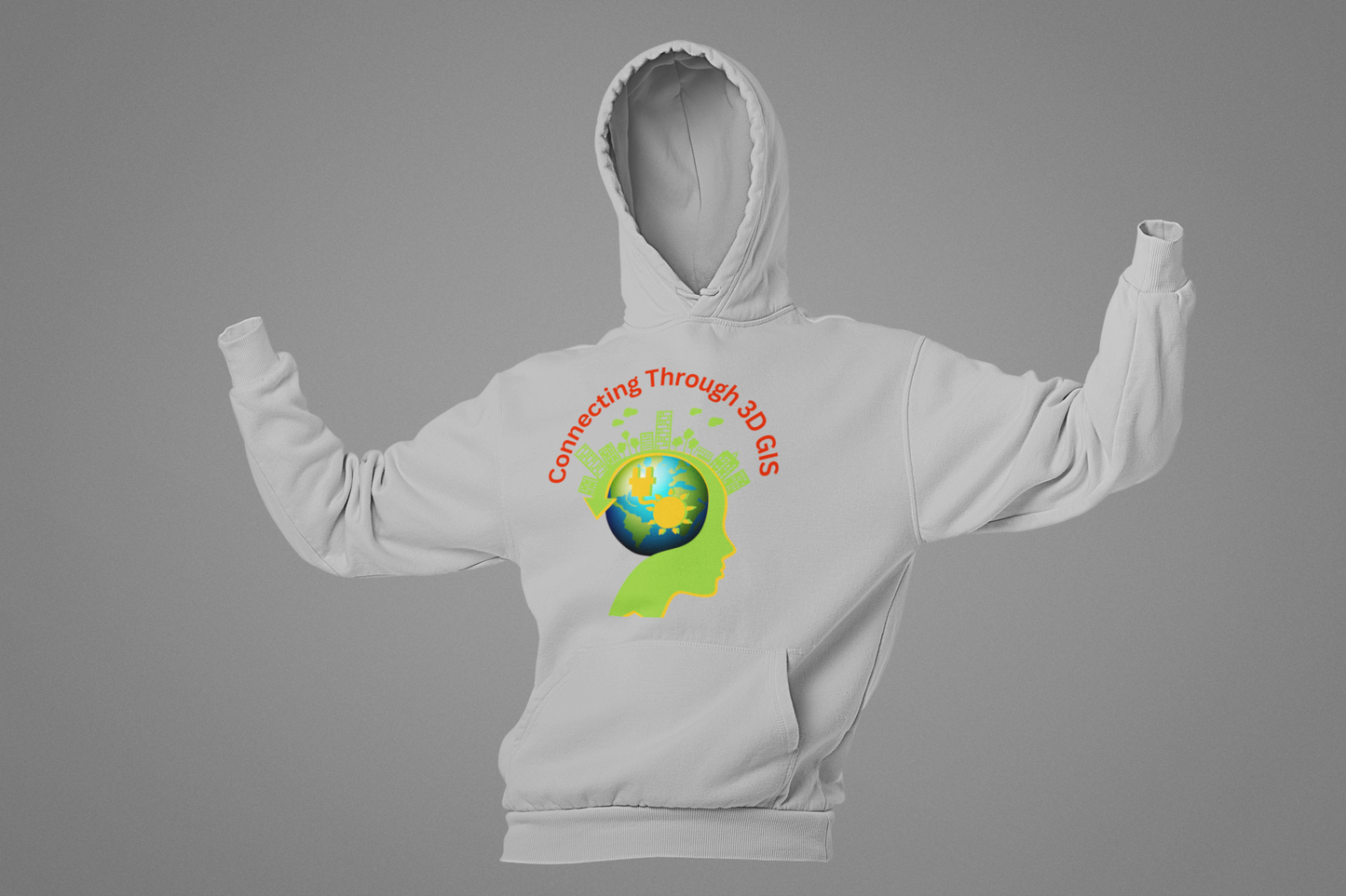 CONNECTING THROUGH 3D GIS T SHIRT