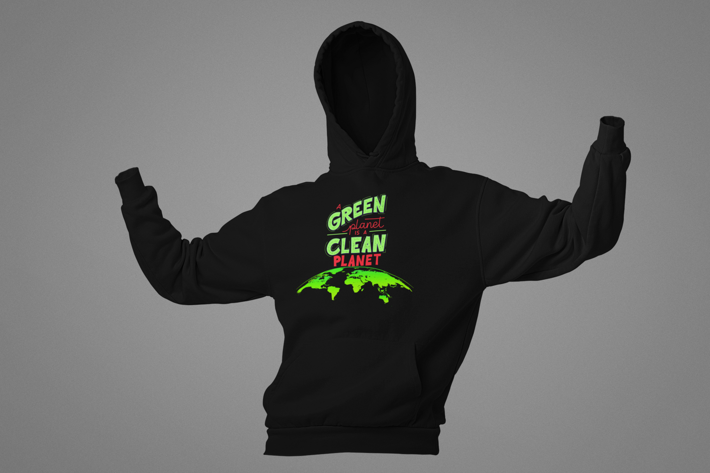 A GREEN PLANET T SHIRT