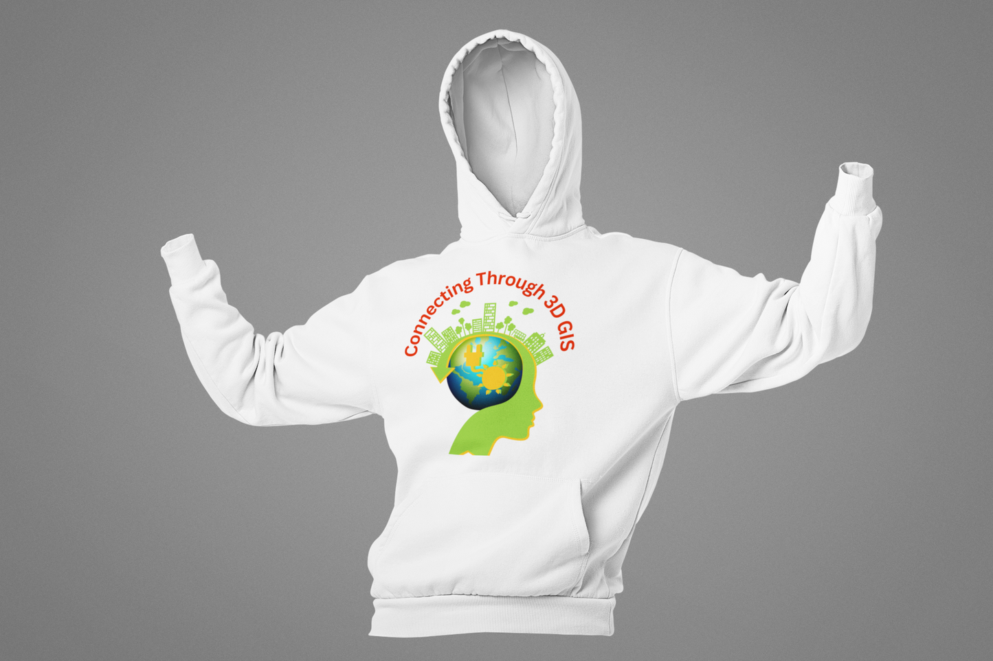 CONNECTING THROUGH 3D GIS T SHIRT