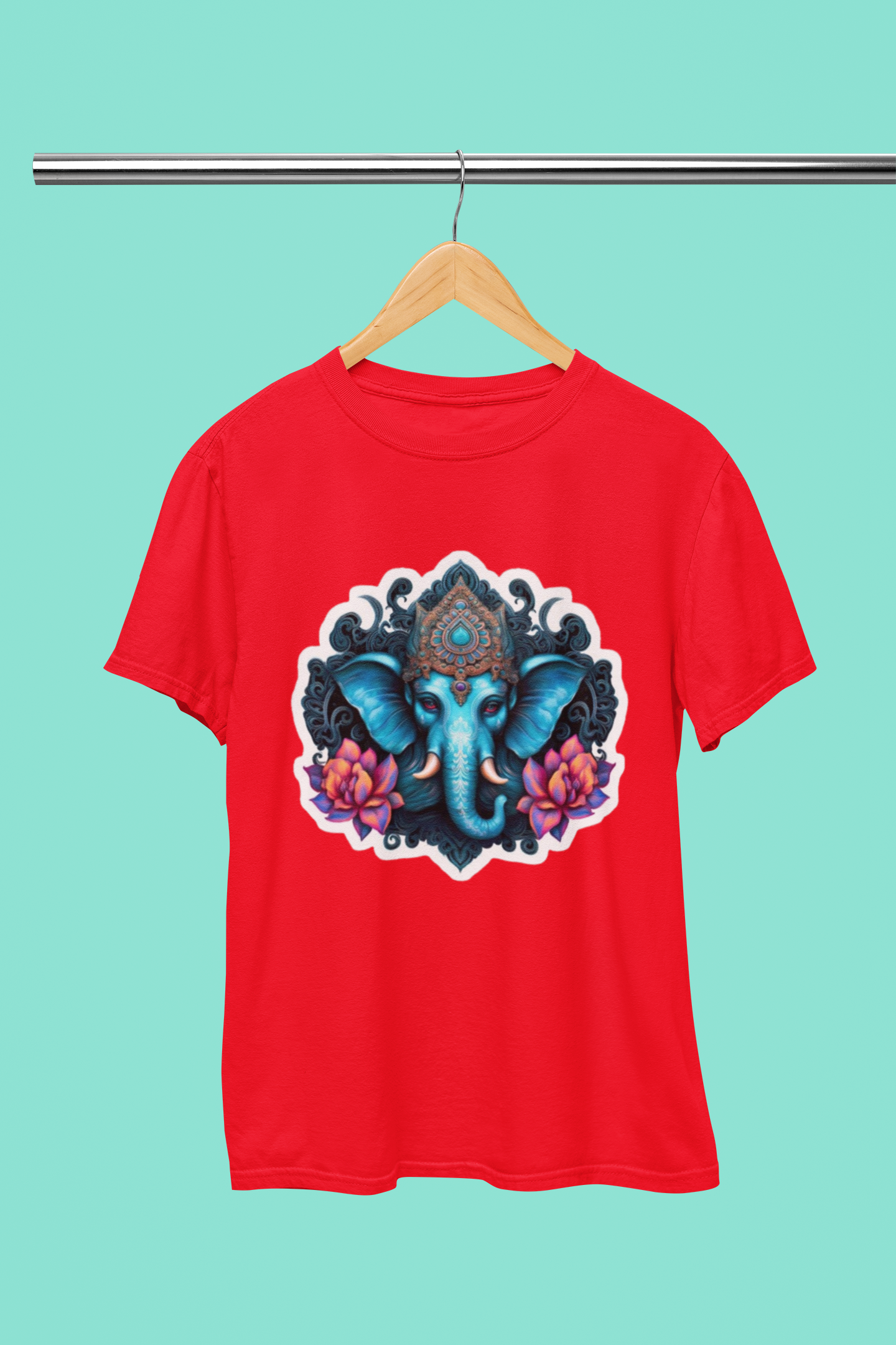GANESH BLUE GANAPATHI T-SHIRT