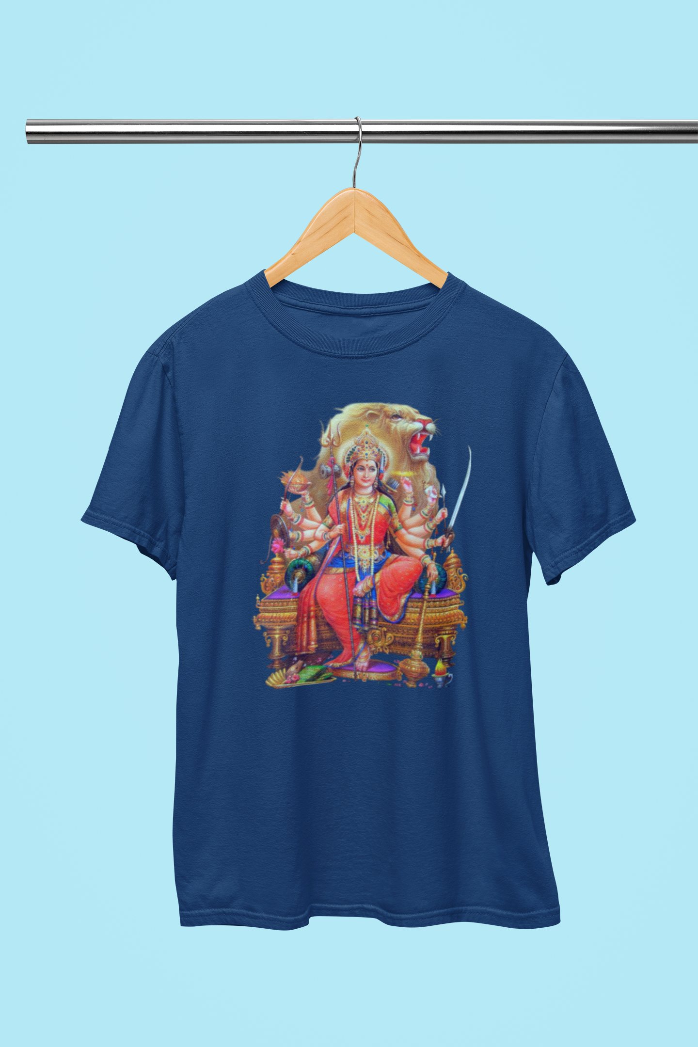 DUSSEHRA MATA LION T-SHIRT