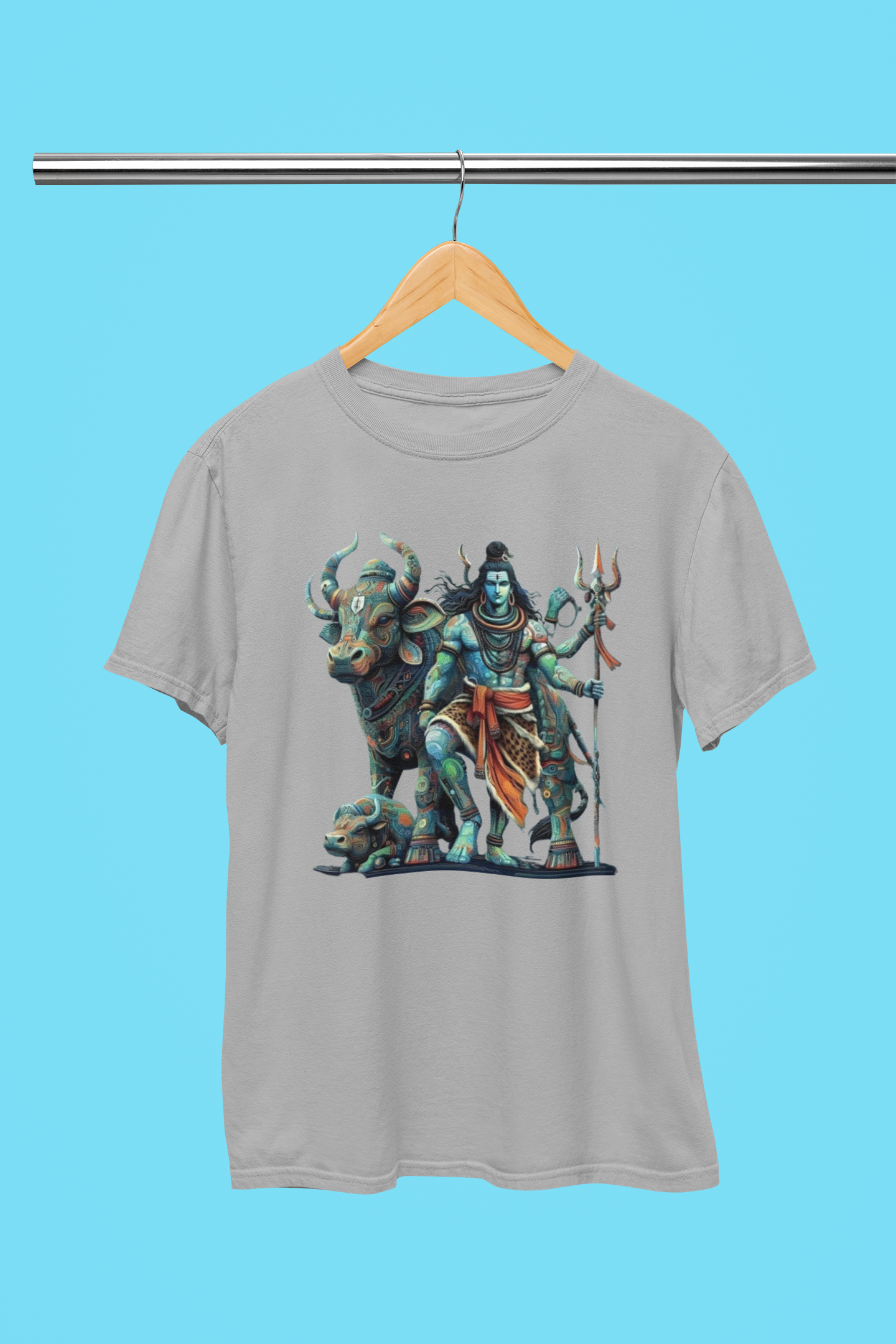 Lord Shiva And Nandi Full special T-Shirt