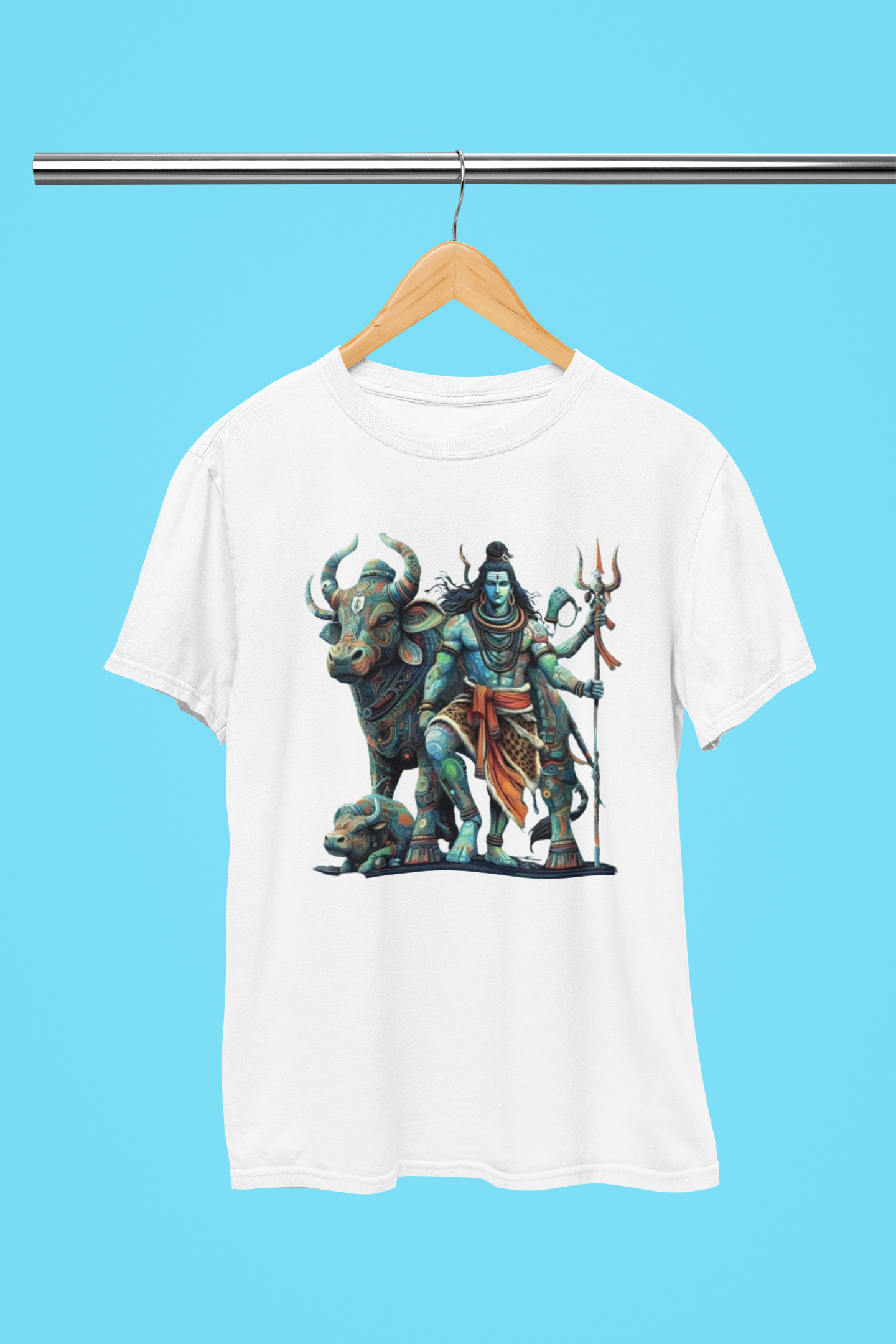 Lord Shiva And Nandi Full special T-Shirt